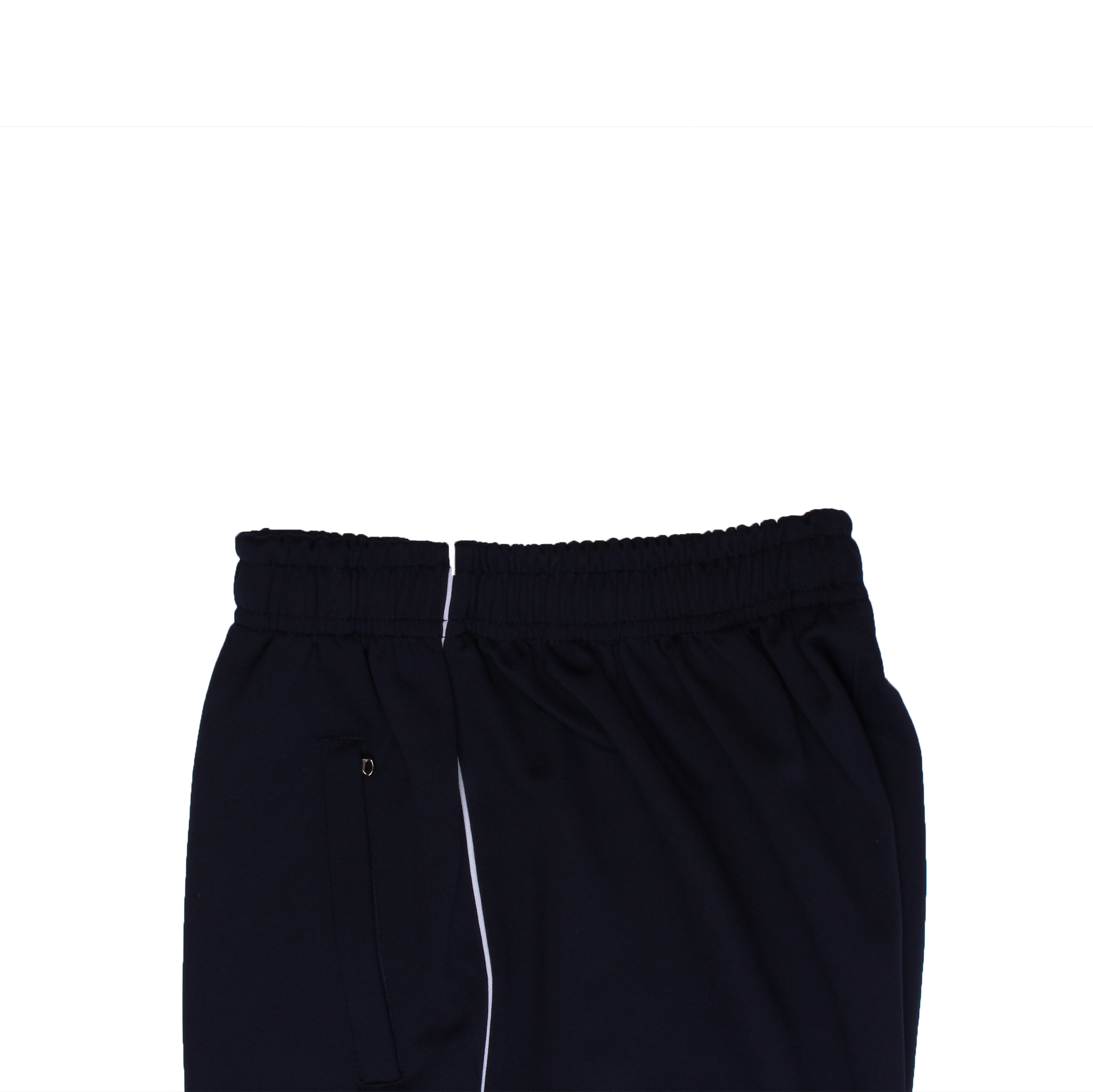 네이비 화이트연두 무릎선 바지