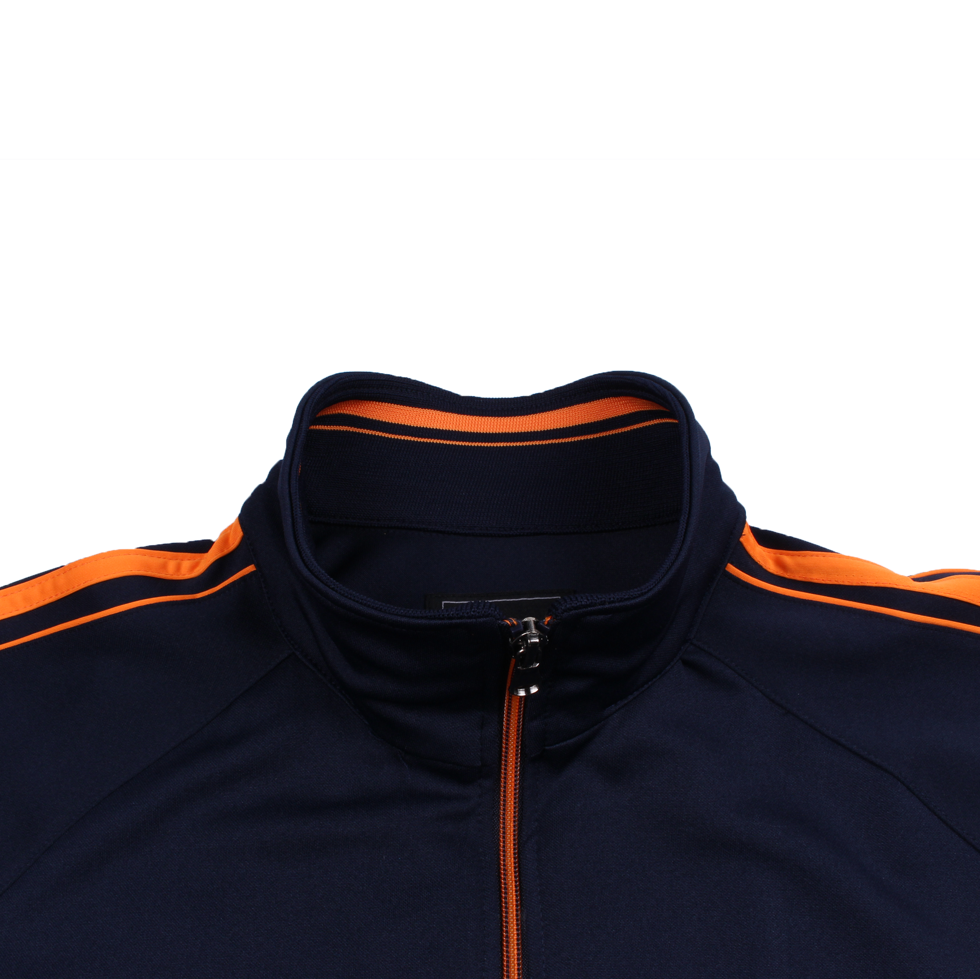 네이비 오렌지 어깨선/하프 동복세트