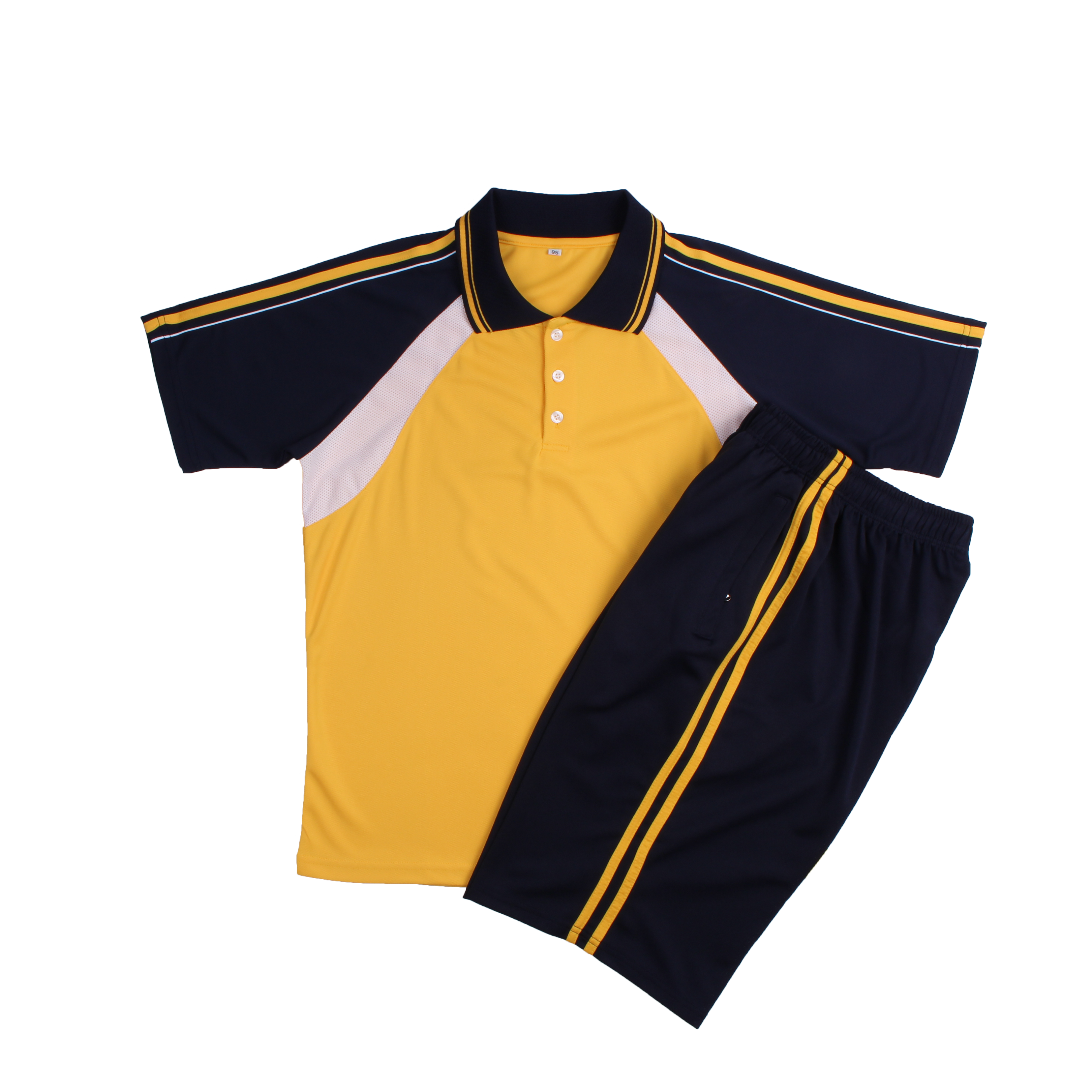 노랑 네이비 윙 화이트 원앤원 2선 하복세트