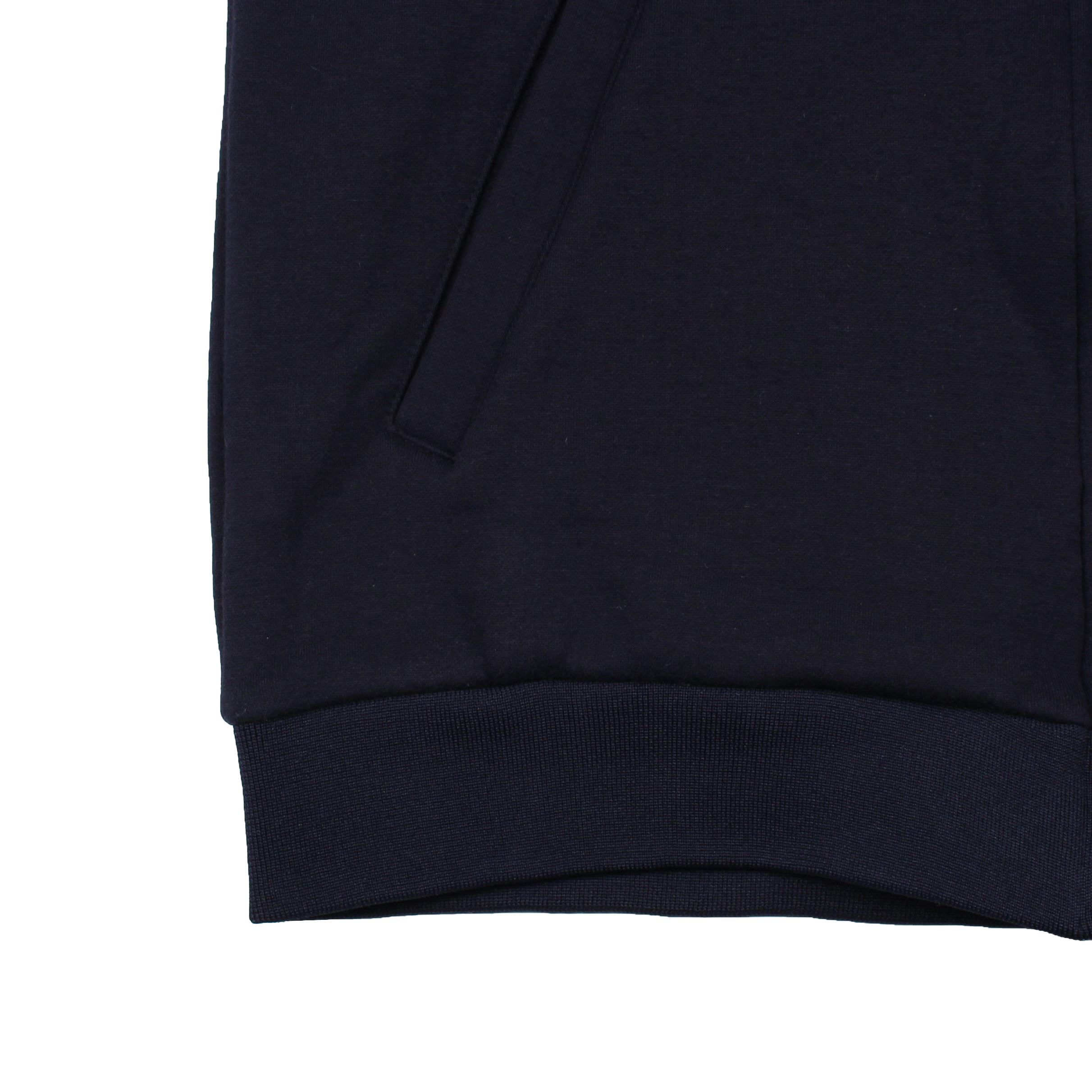 근화여중 네이비 기모 후드집업