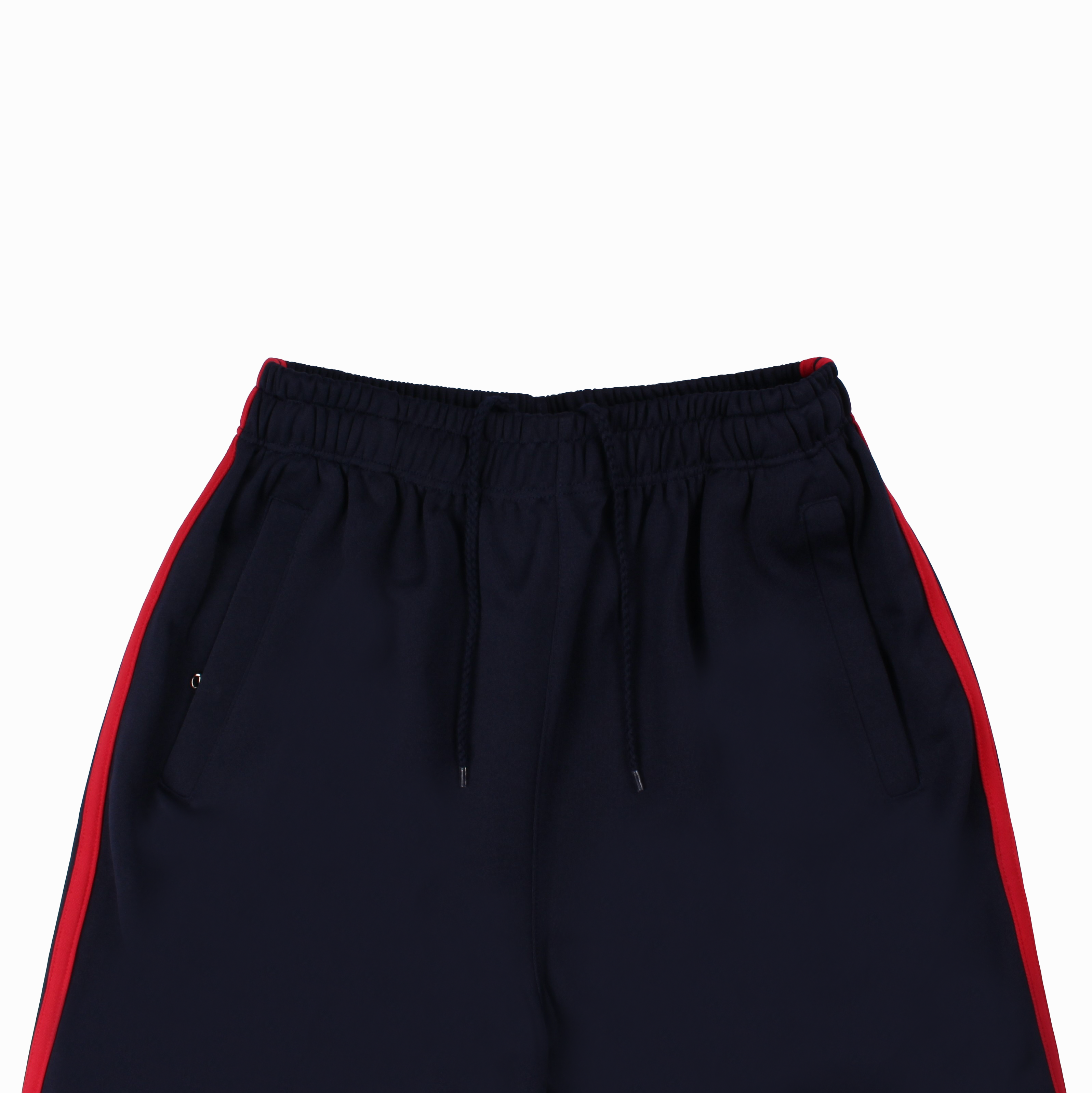 빨강 네이비 윙 화이트 원앤원 2선 하복세트(빨강2선 반바지)