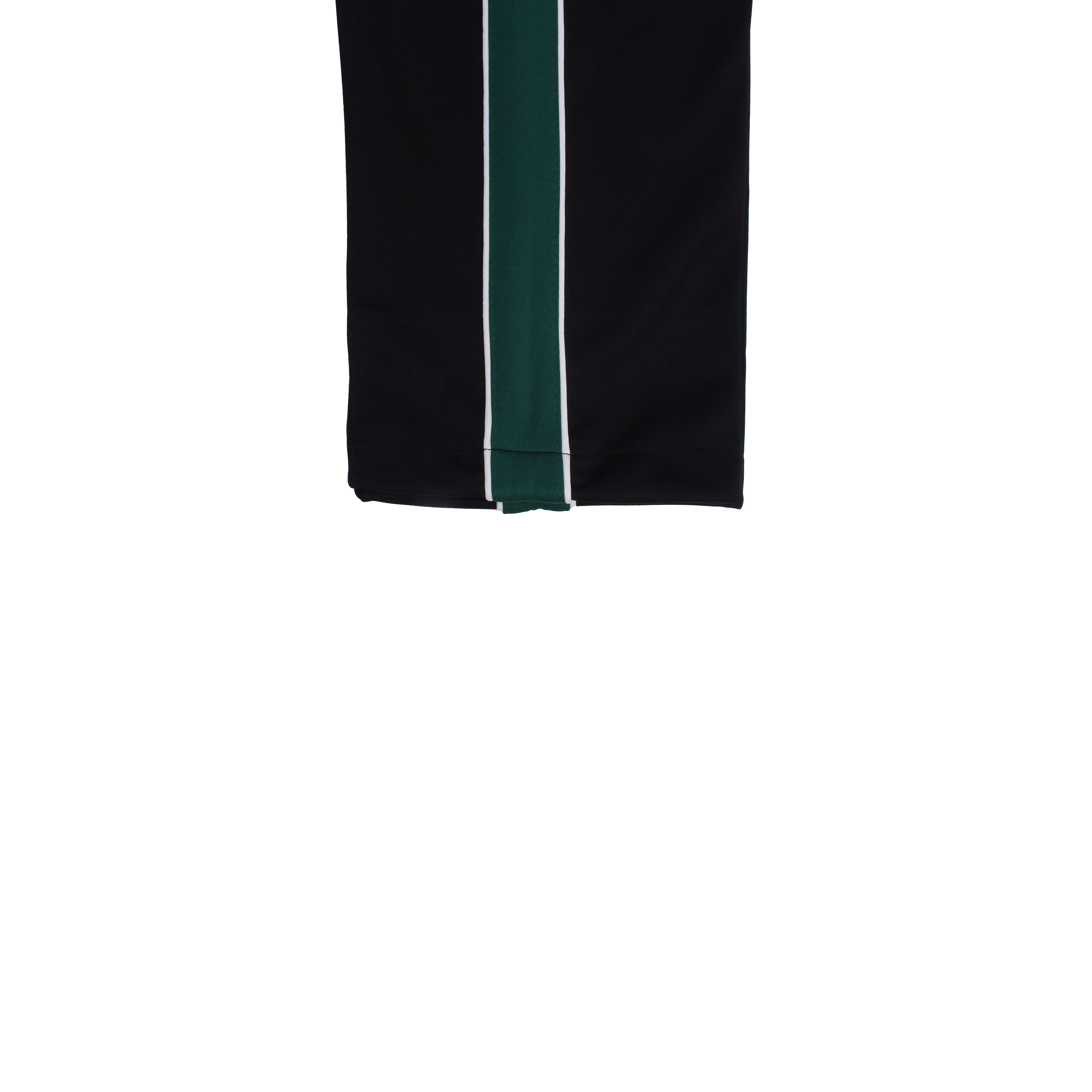 블랙 진초록 (양옆흰선) 와이드선 바지