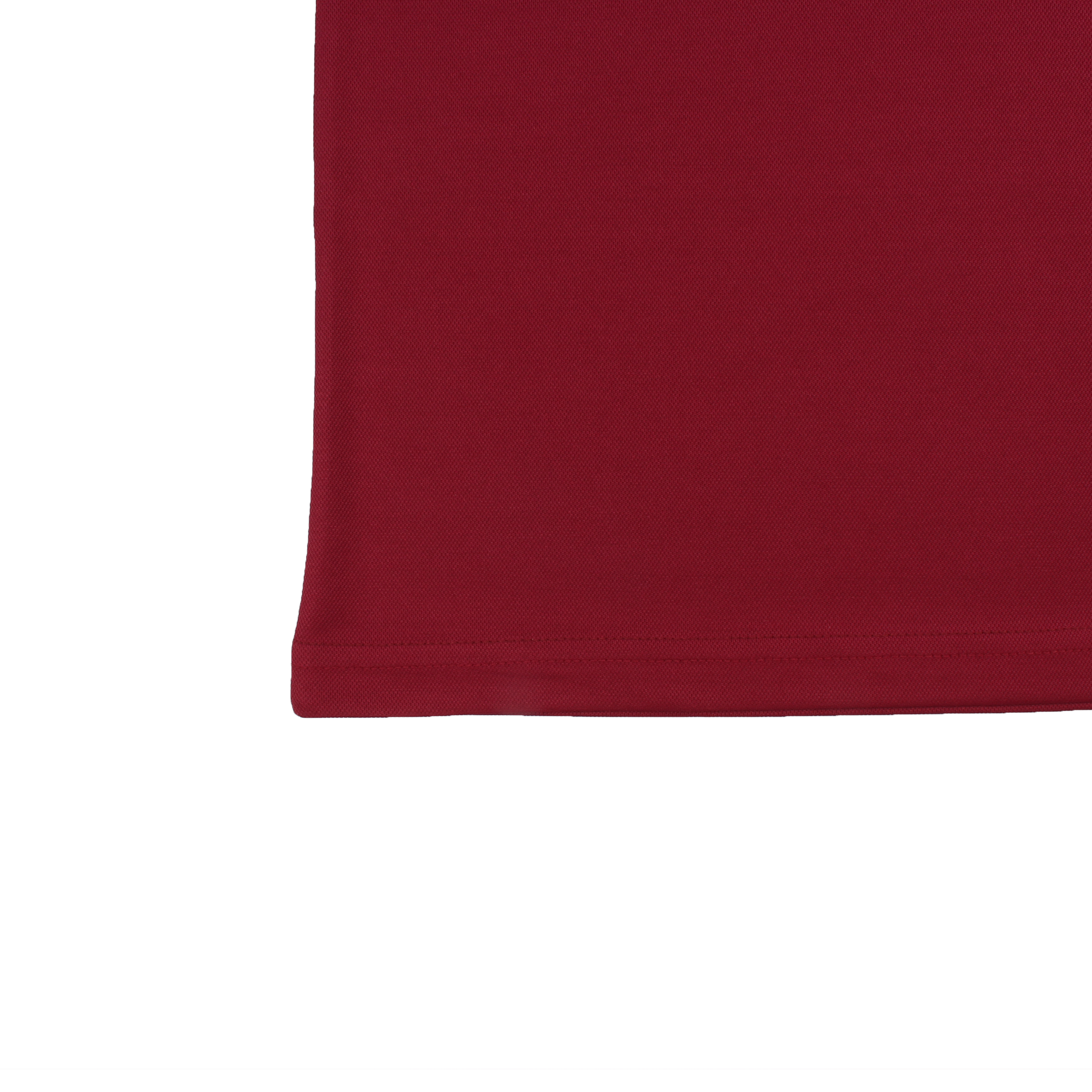 자주 화이트 원앤원 반집업 카라 반팔티셔츠