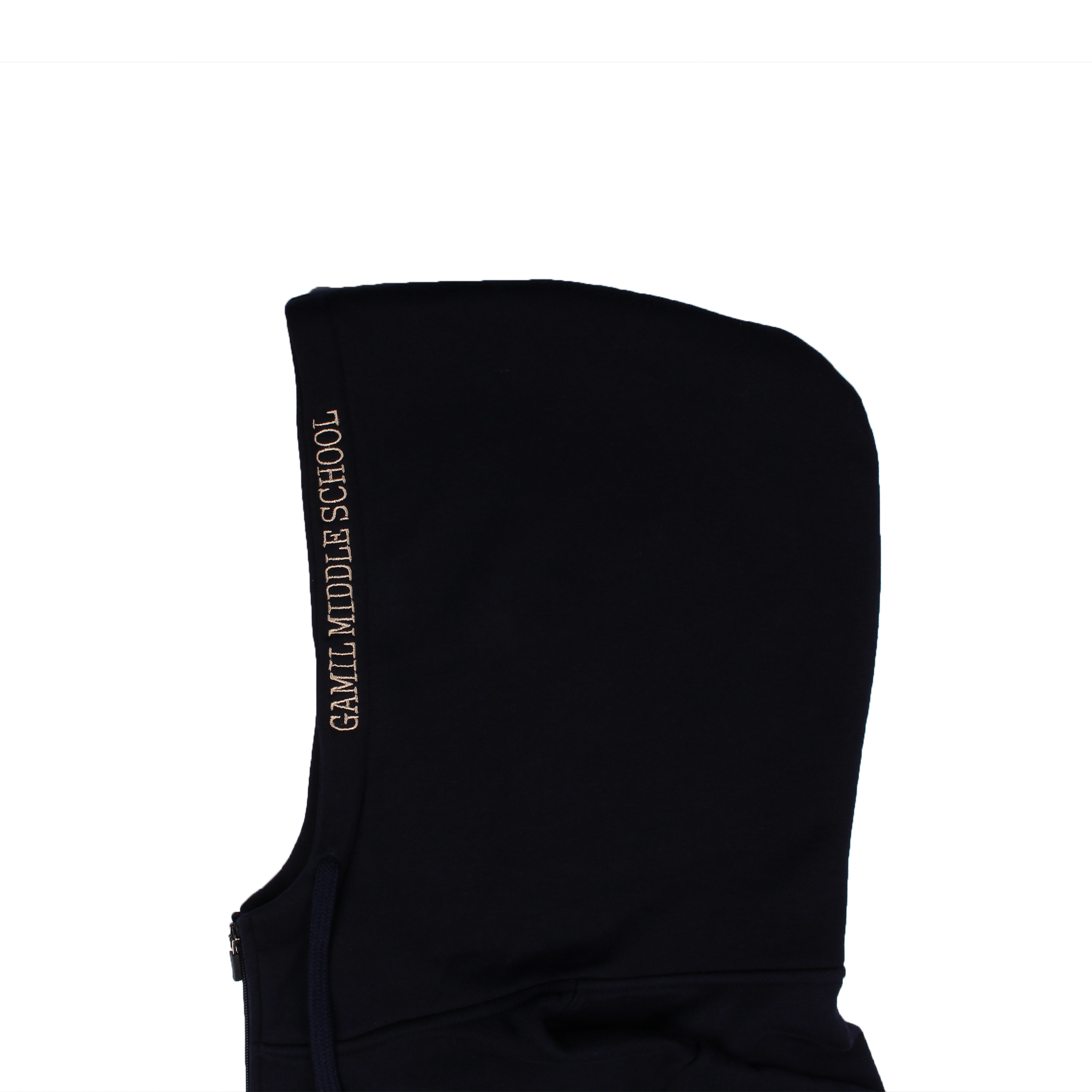 감일중 기모 후드집업(네이비)