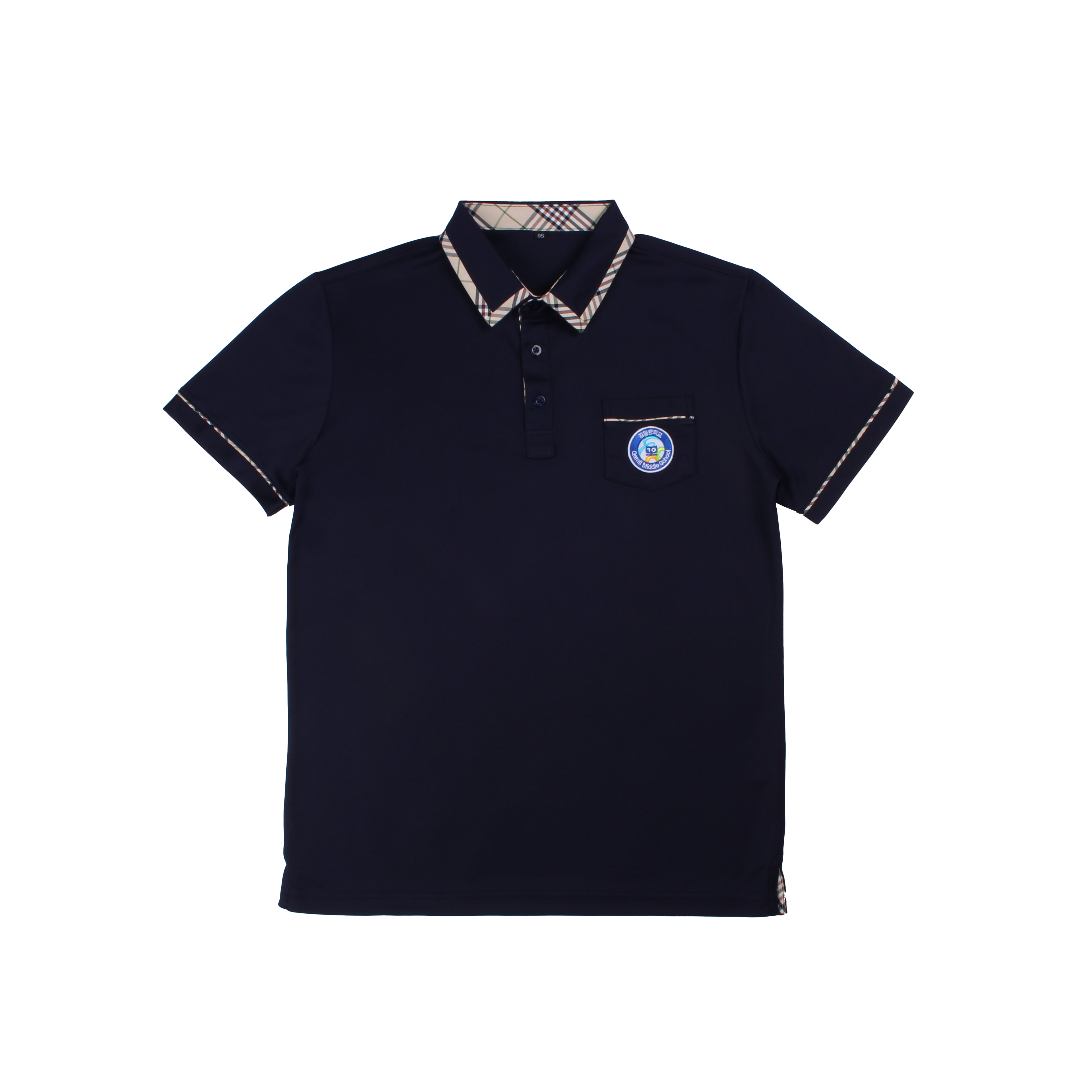 감일중 생활복 반팔티셔츠(네이비)