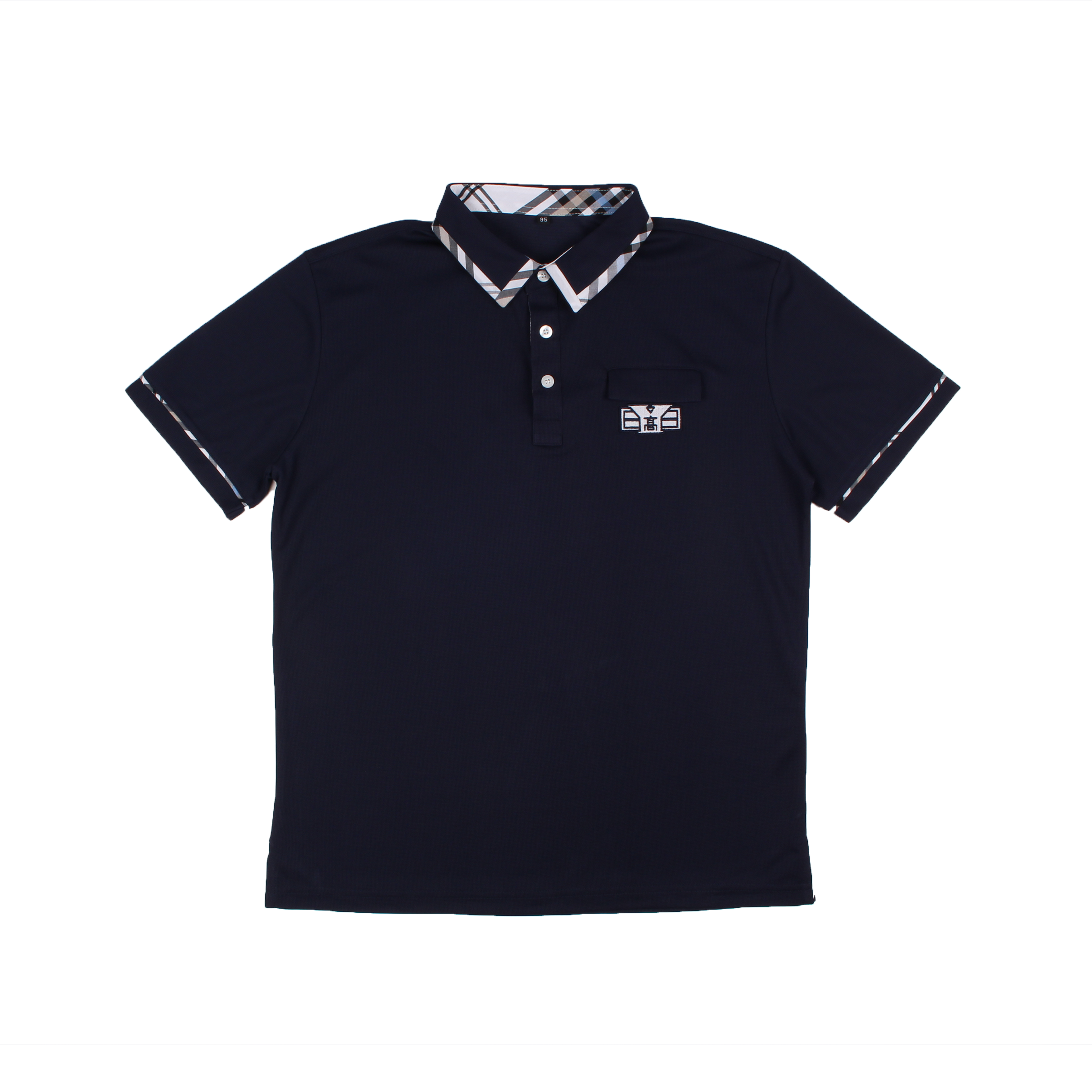 용산고 생활복 반팔티셔츠(네이비)