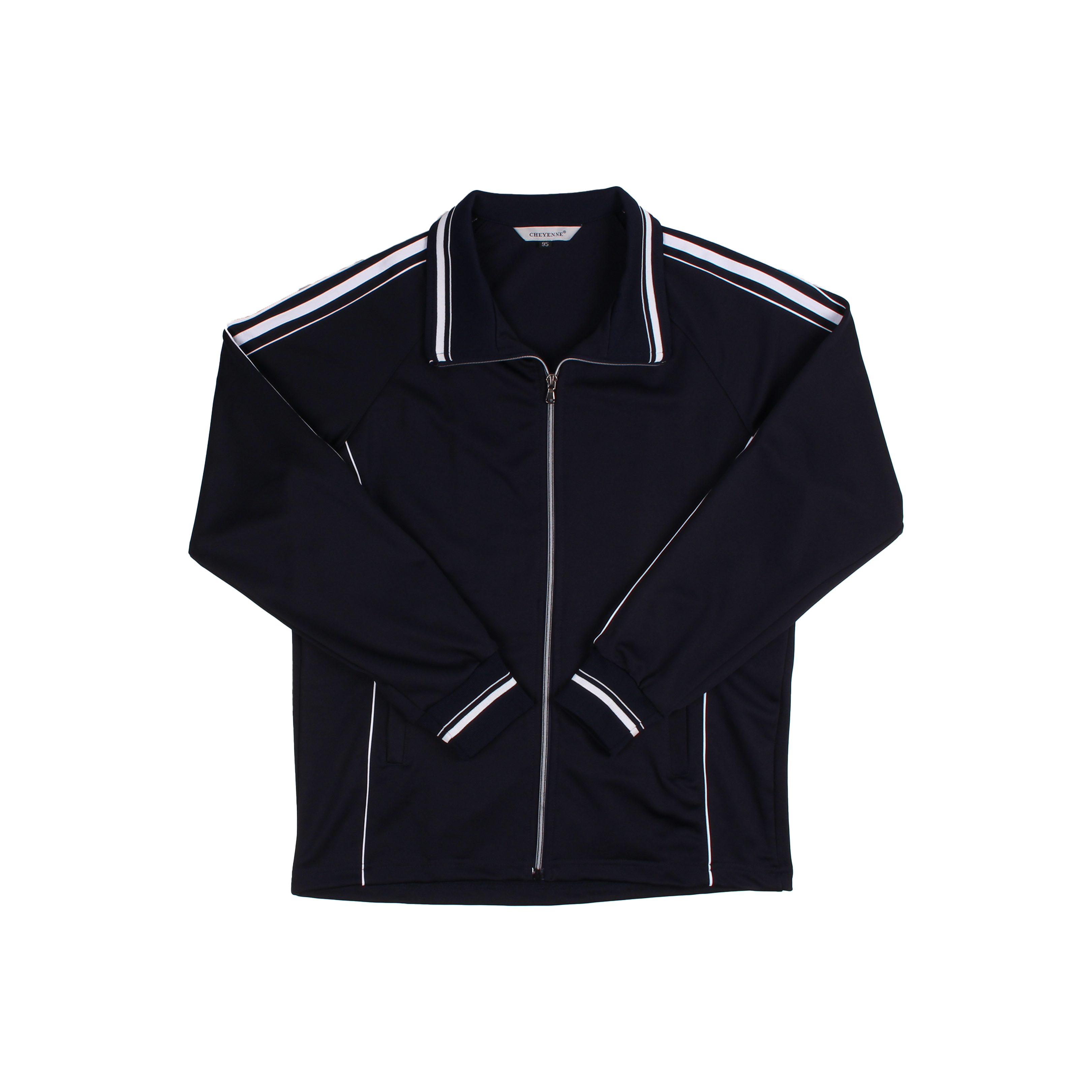 네이비 흰색 어깨선/무릎선 동복세트