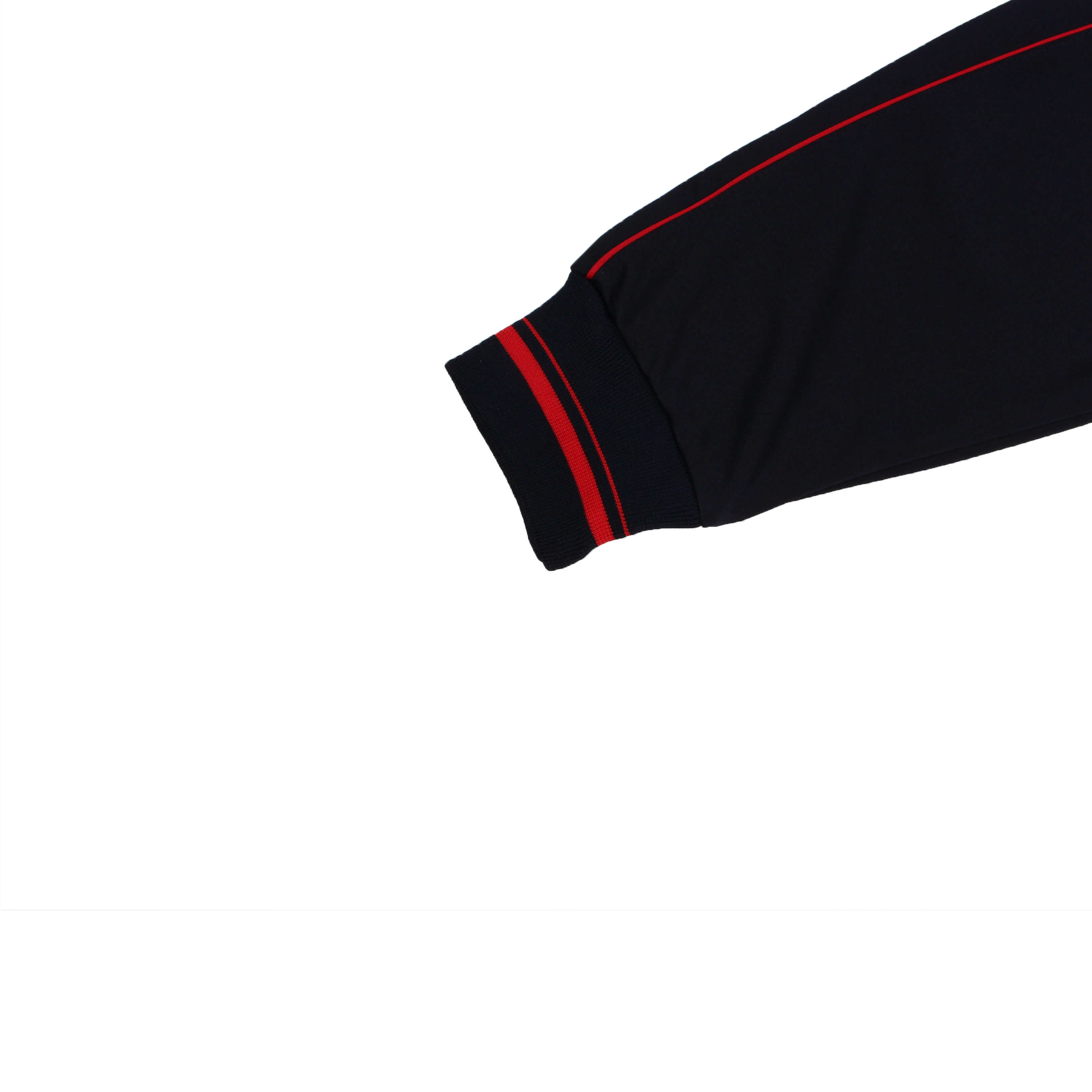 네이비 빨강 어깨선/하프 동복세트