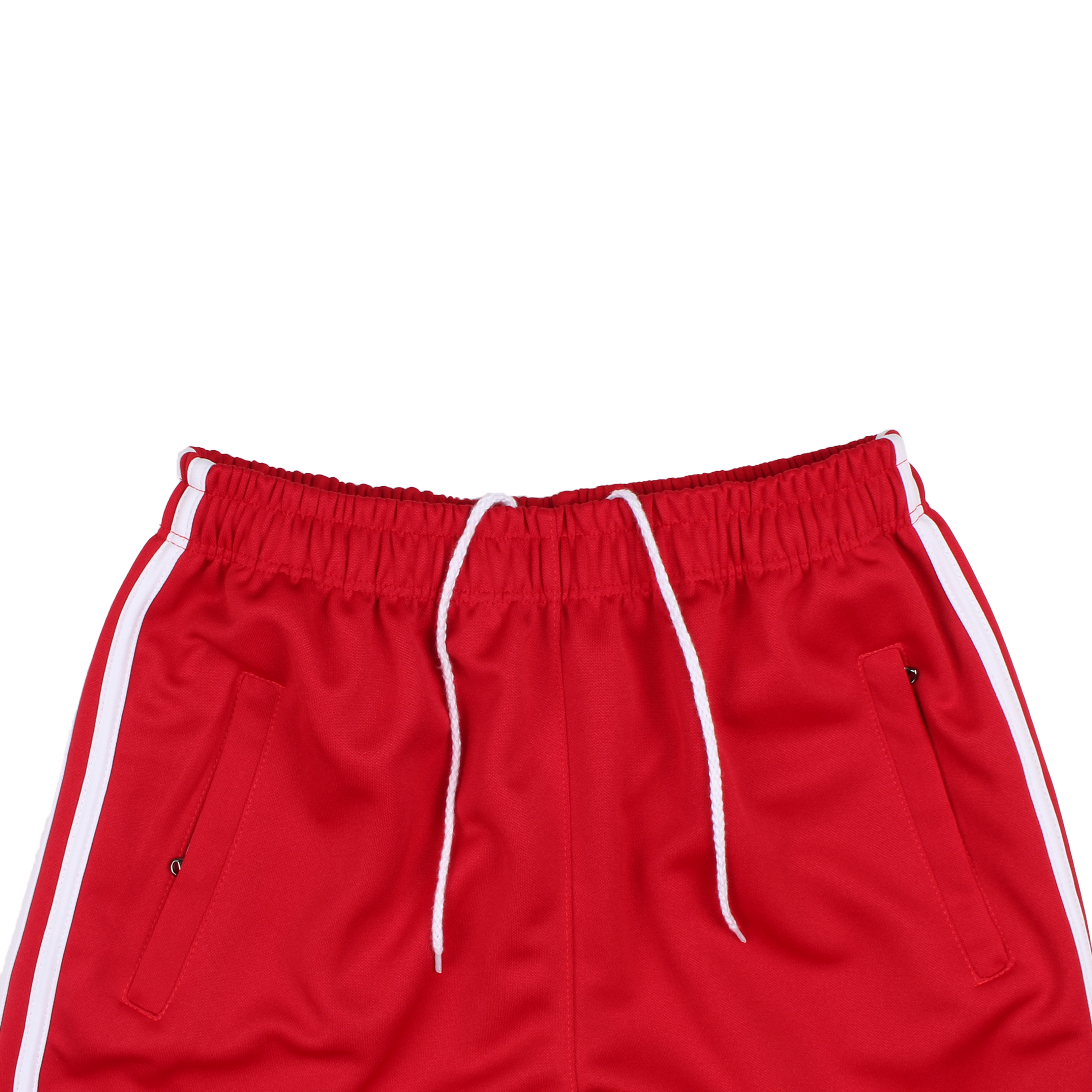 빨강 흰색2선 바지