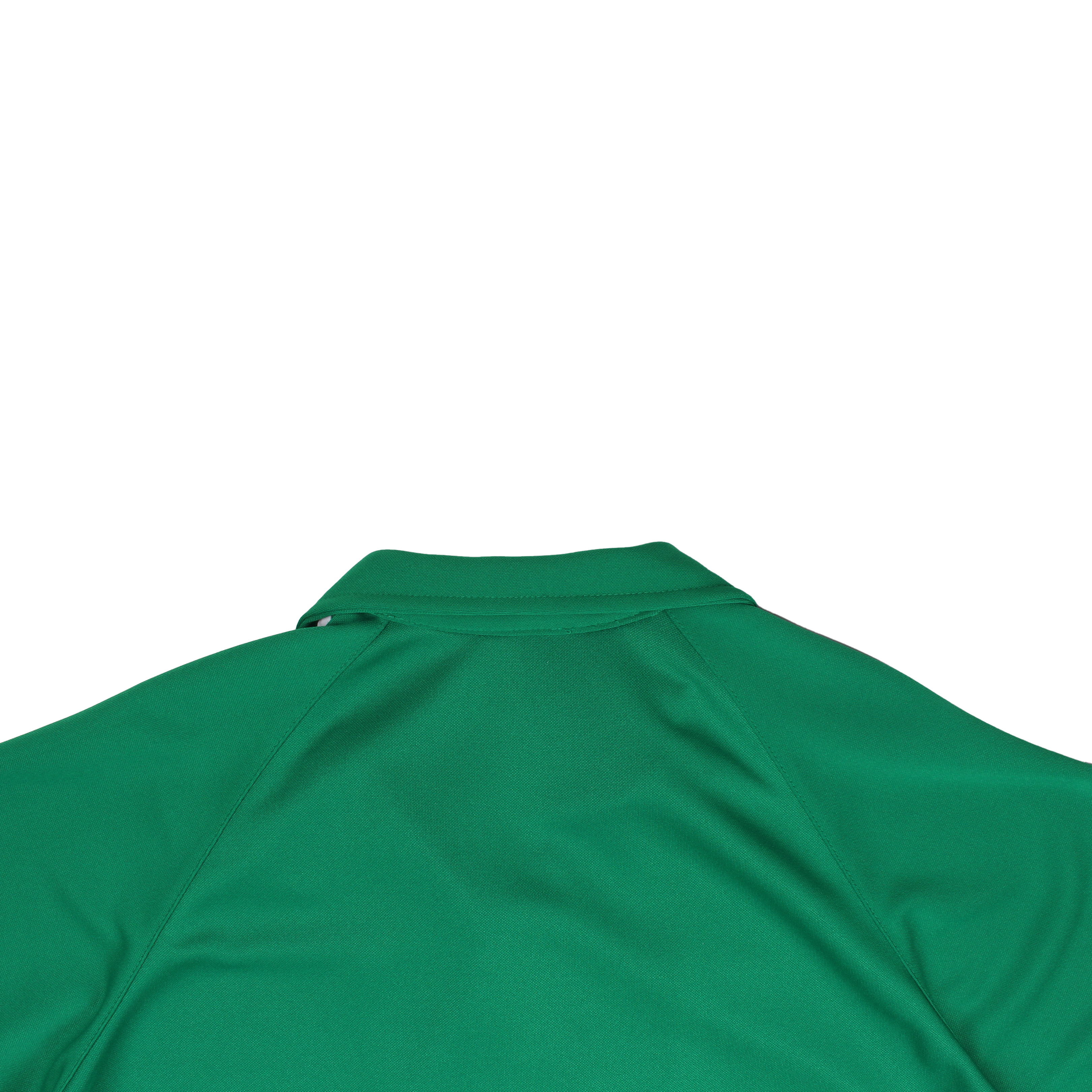 초록 흰색 2선 집업 동복상의