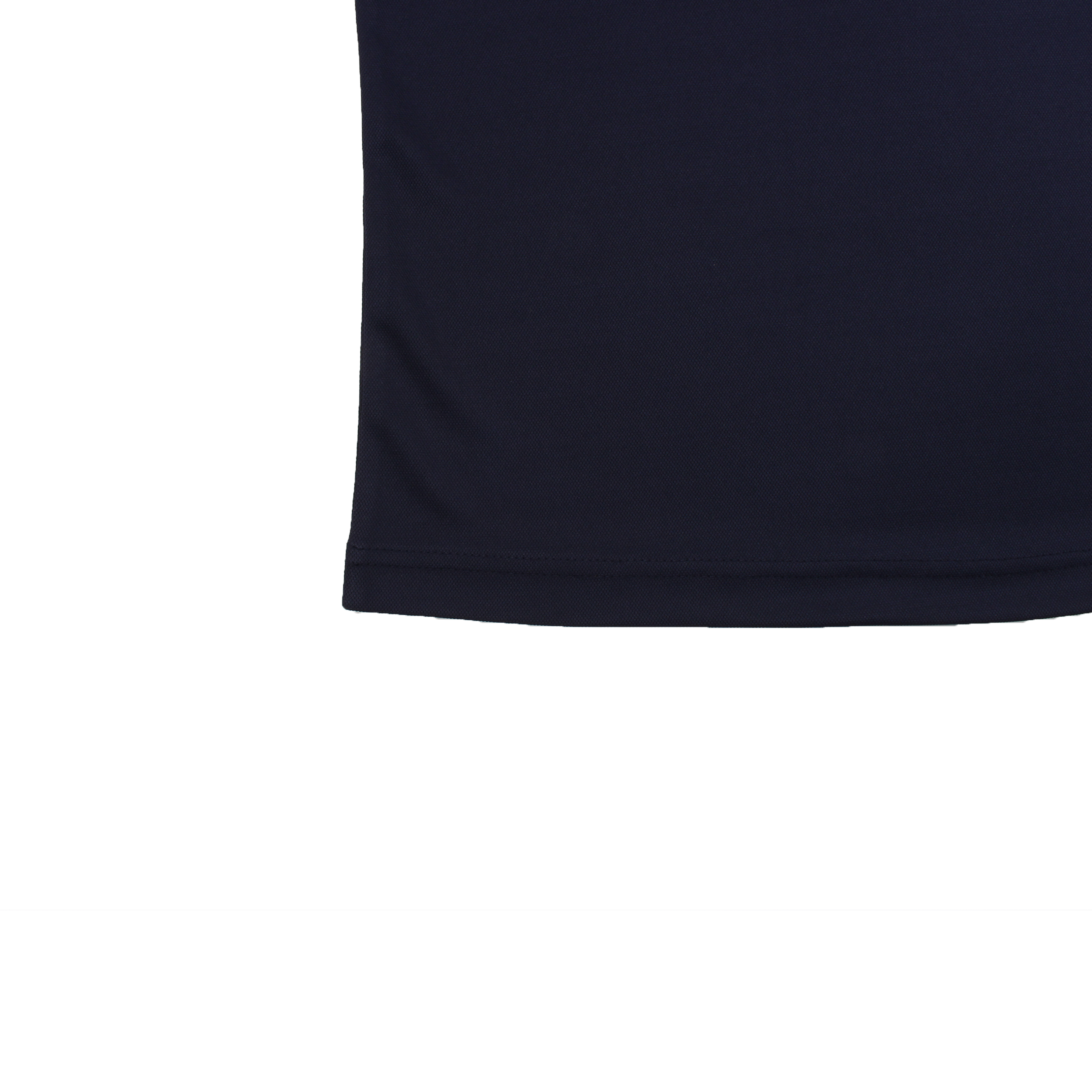 네이비 화이트연보라 와이드선 반팔티셔츠