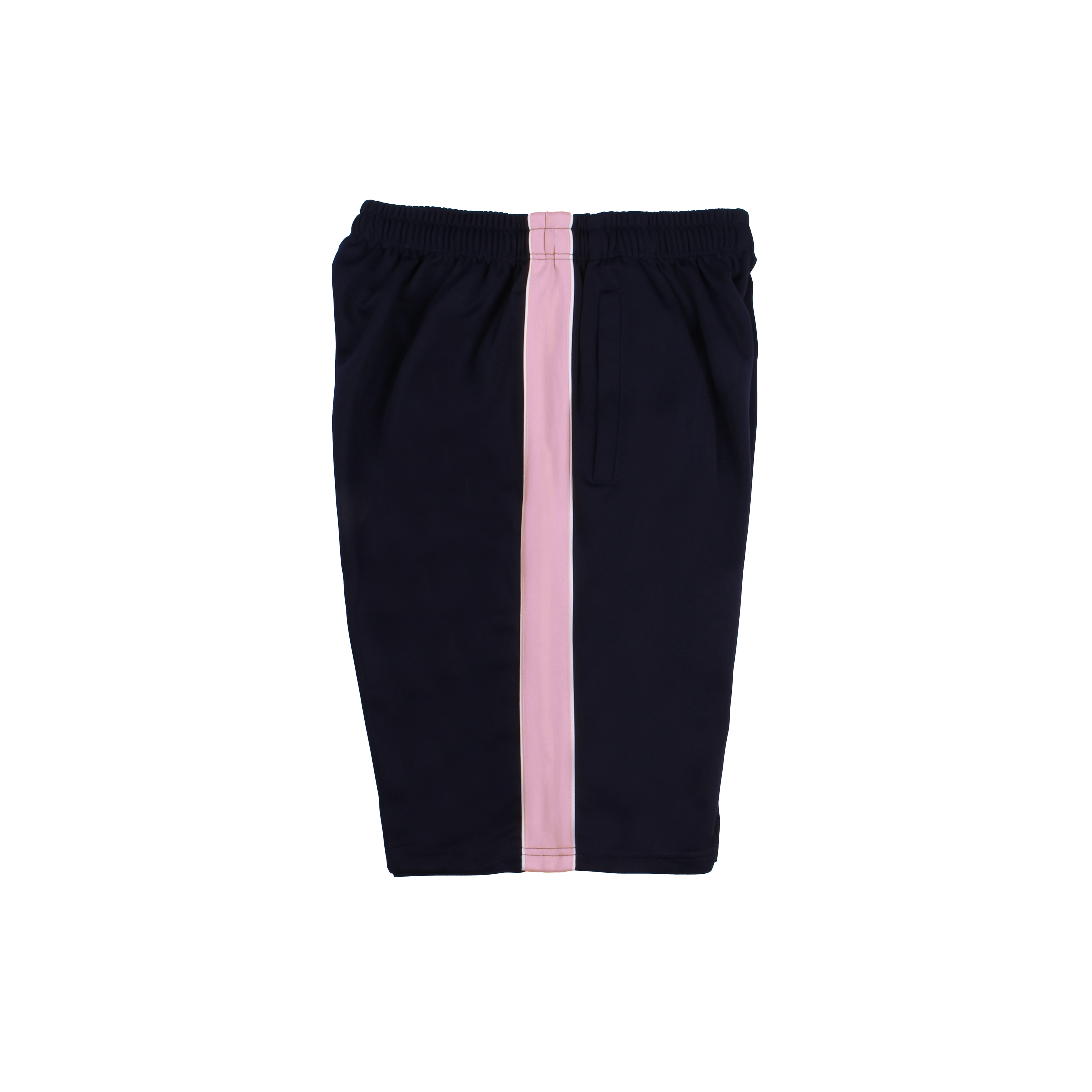 네이비바탕 (양옆흰선) 와이드선 반바지