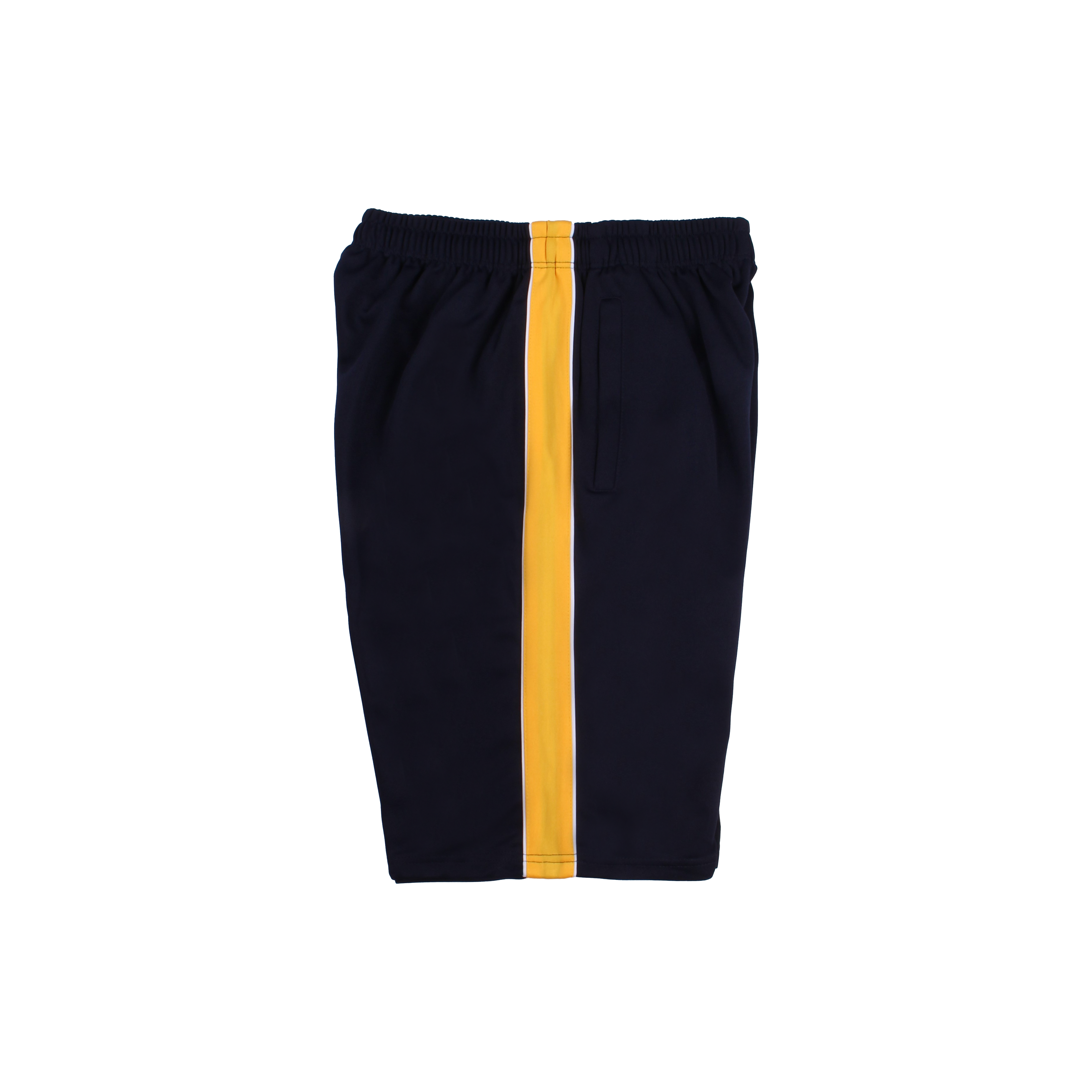 네이비바탕 (양옆흰선) 와이드선 반바지