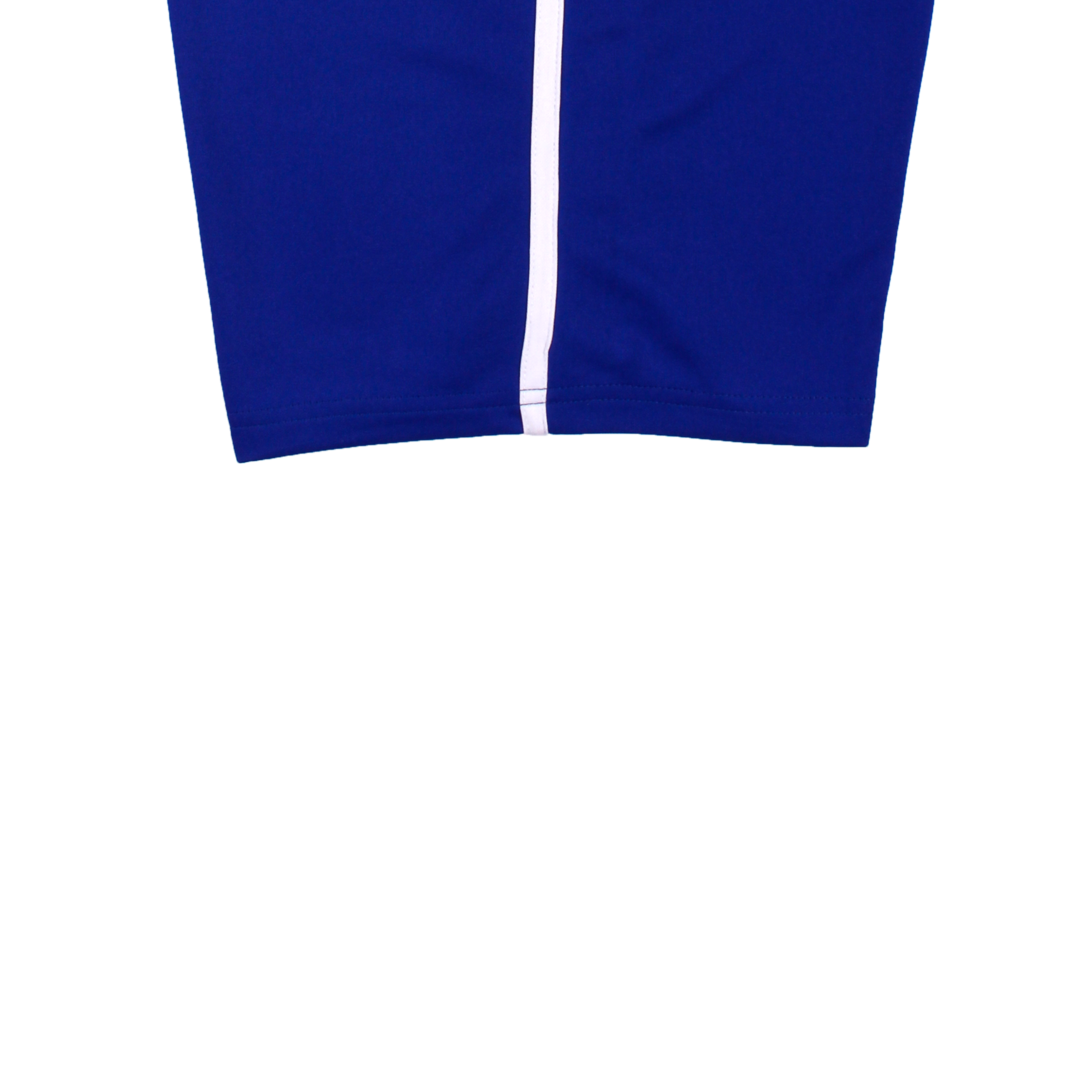 청색 화이트 원라인 반바지