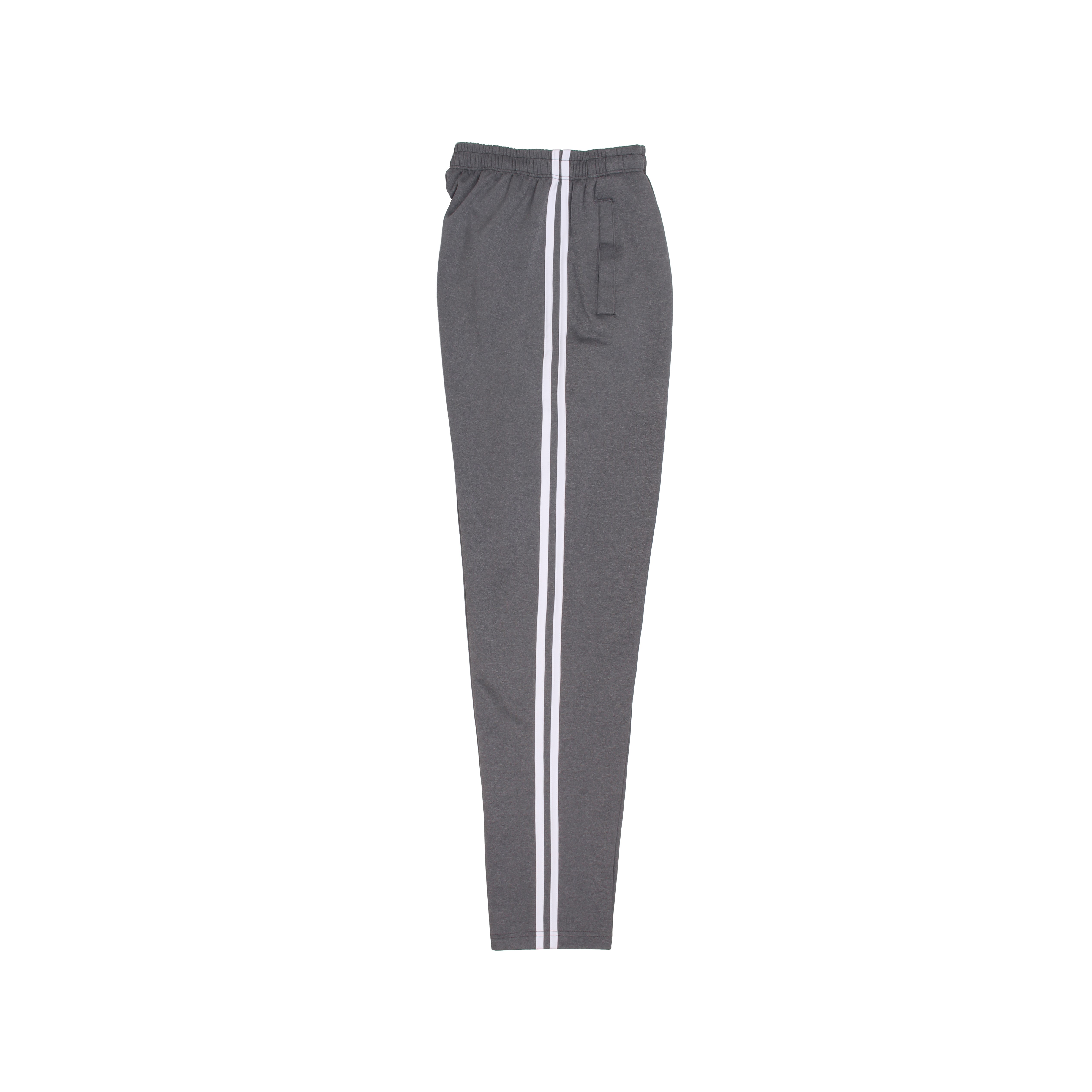 차콜 흰색 2선 바지