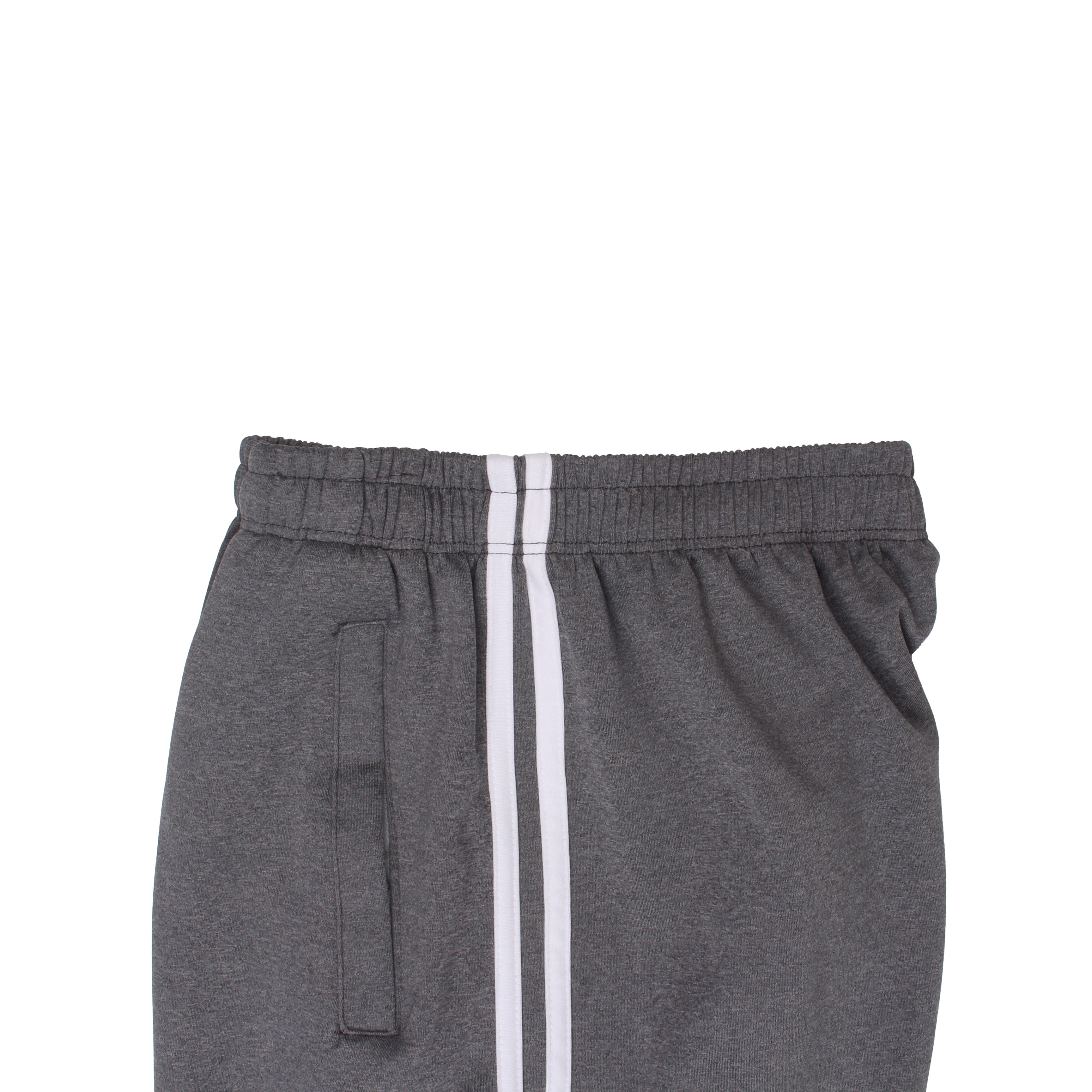 차콜 흰색 2선 바지