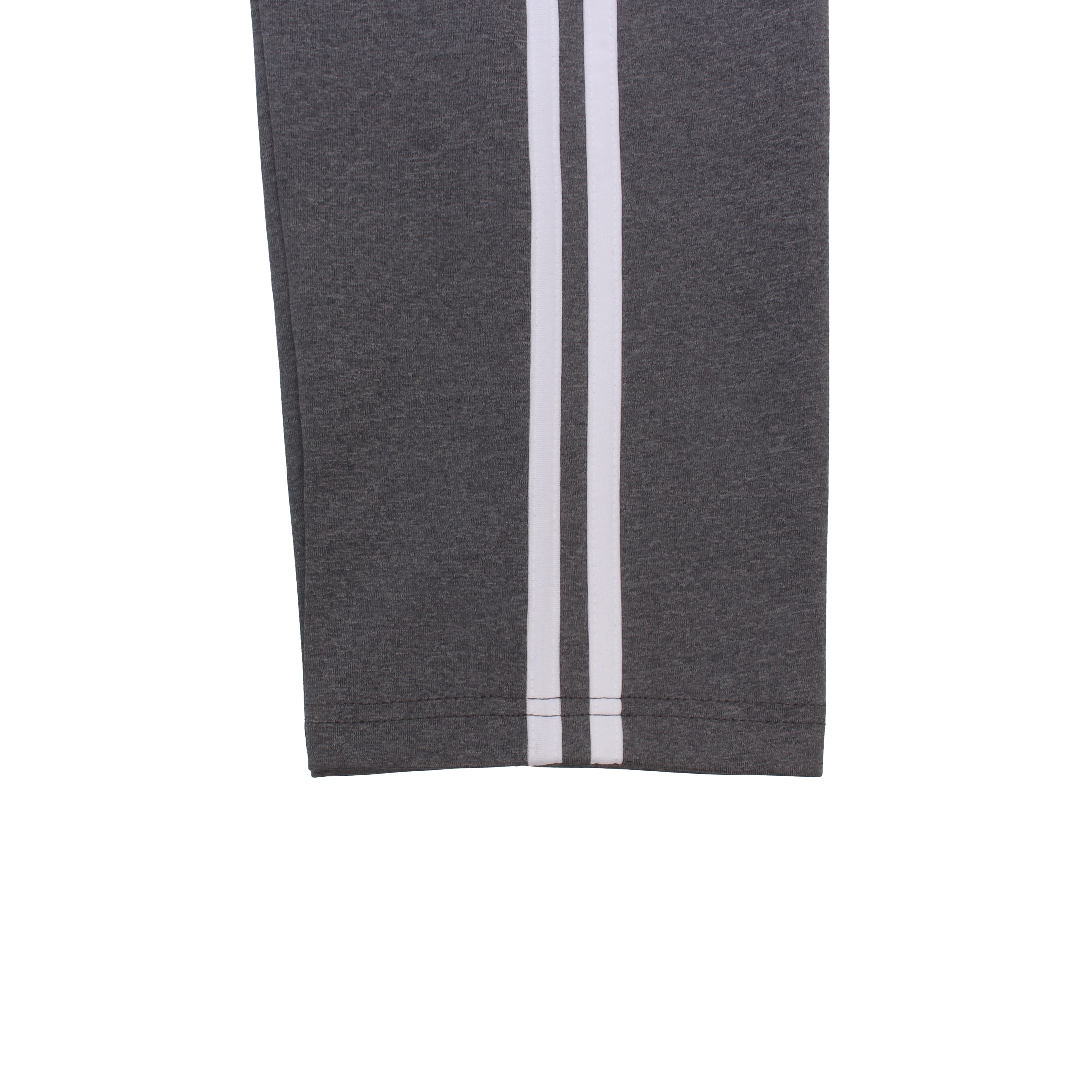 차콜 흰색 2선 바지