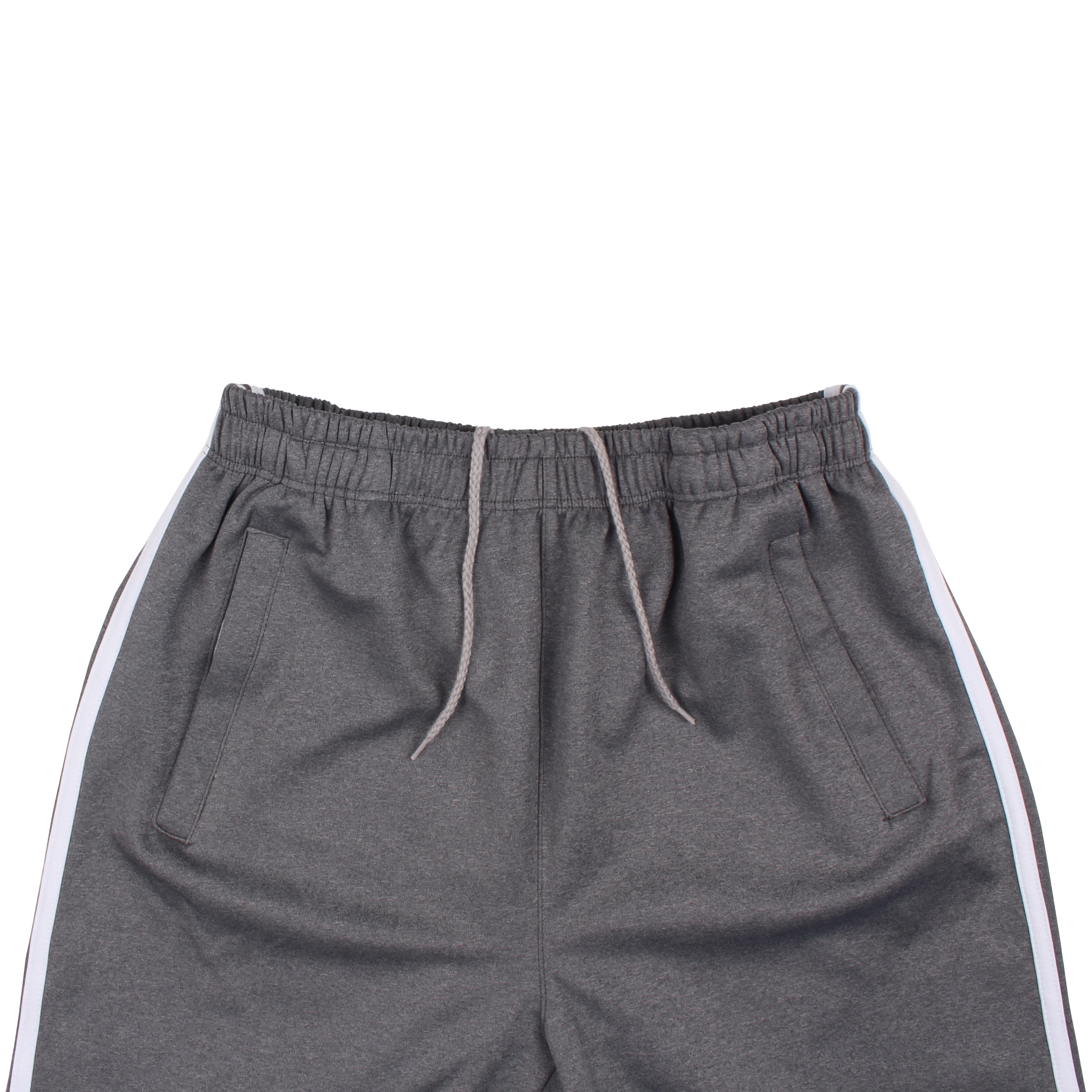 차콜 흰색 2선 바지