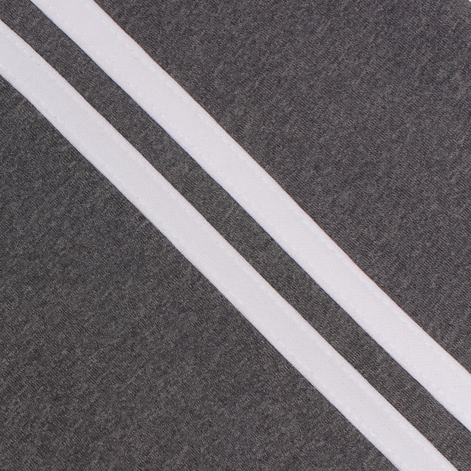 차콜 흰색 2선 바지