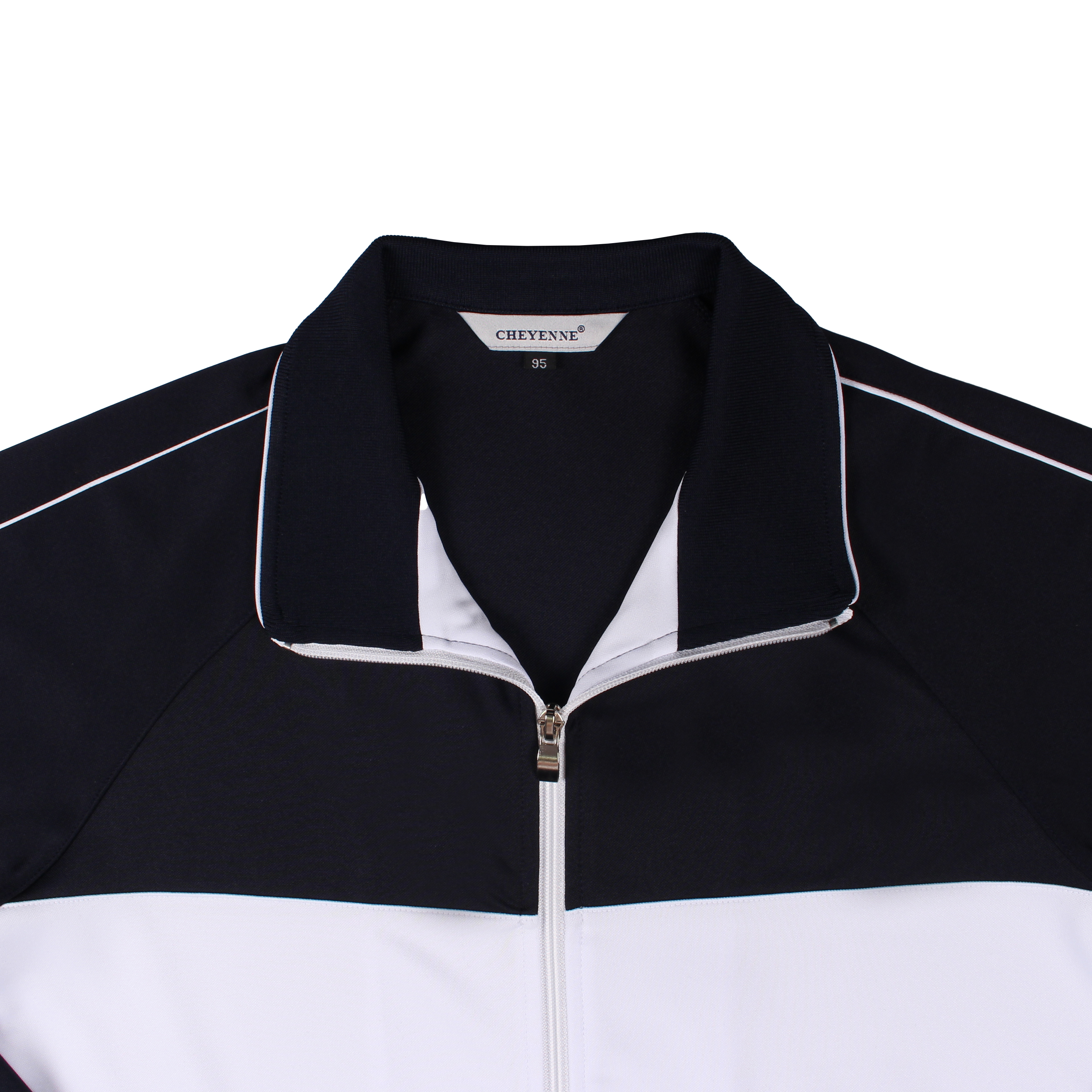 네이비 화이트 하프선 체스트 동복세트