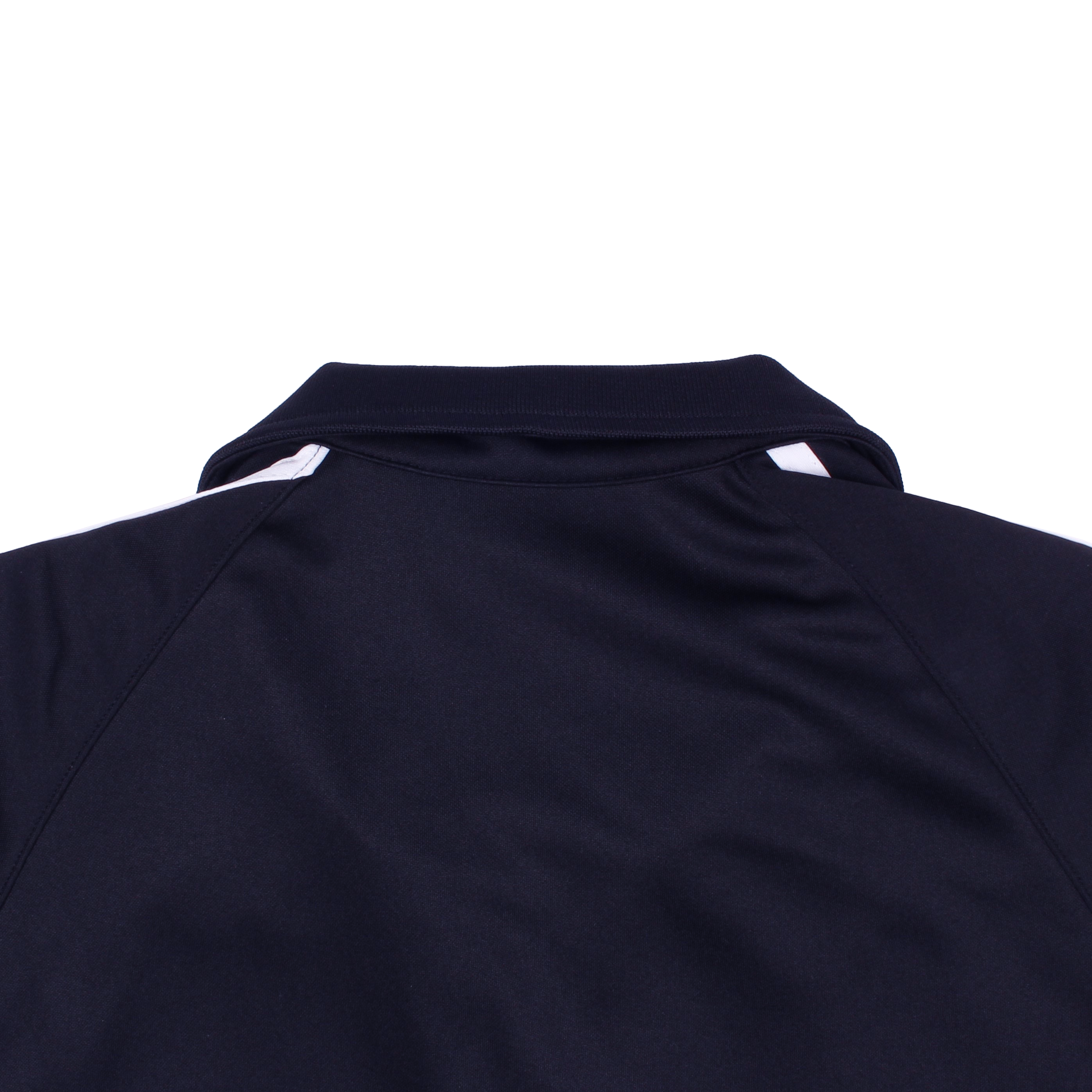 네이비 화이트 원라인 집업 동복상의