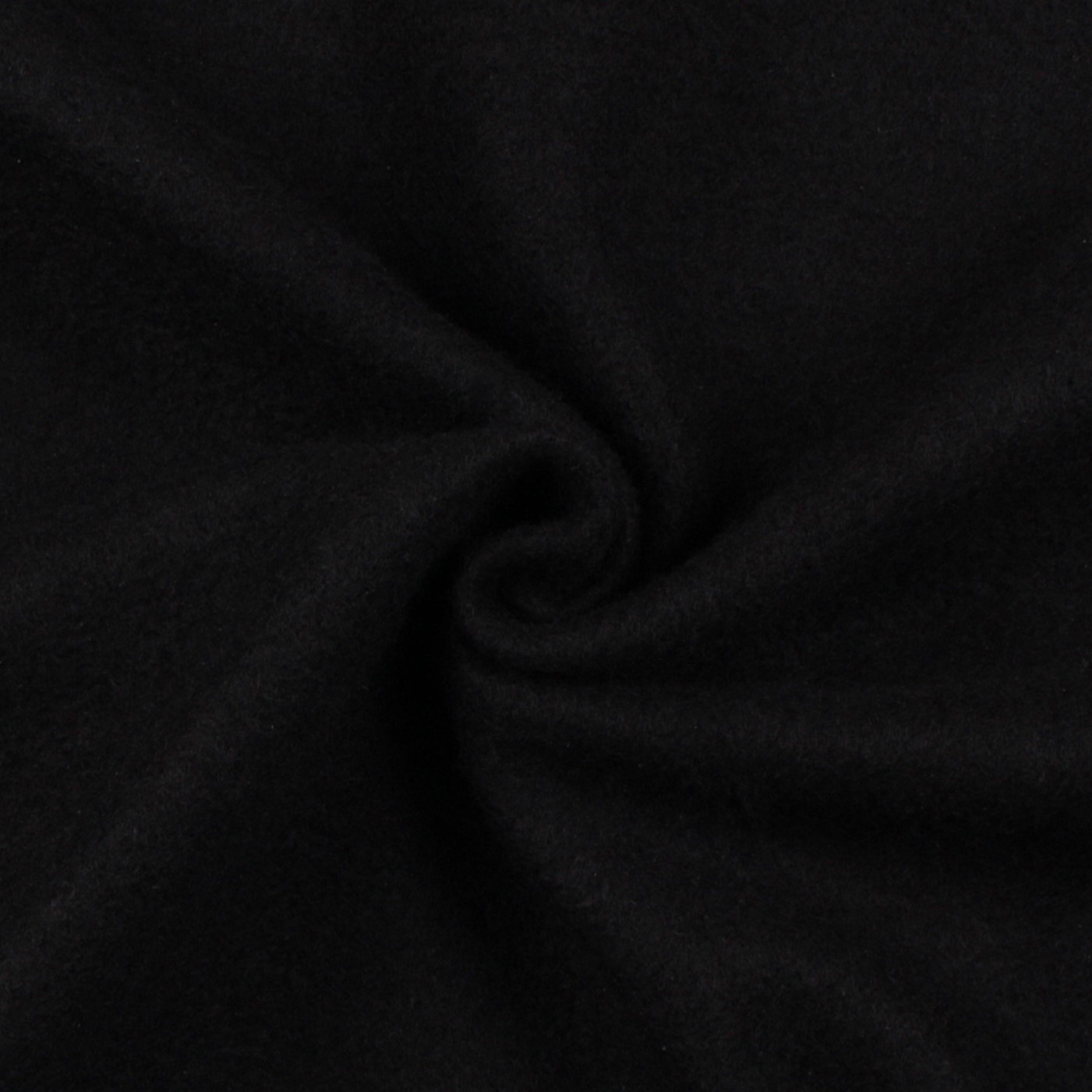 블랙 무지 기모 후드집업