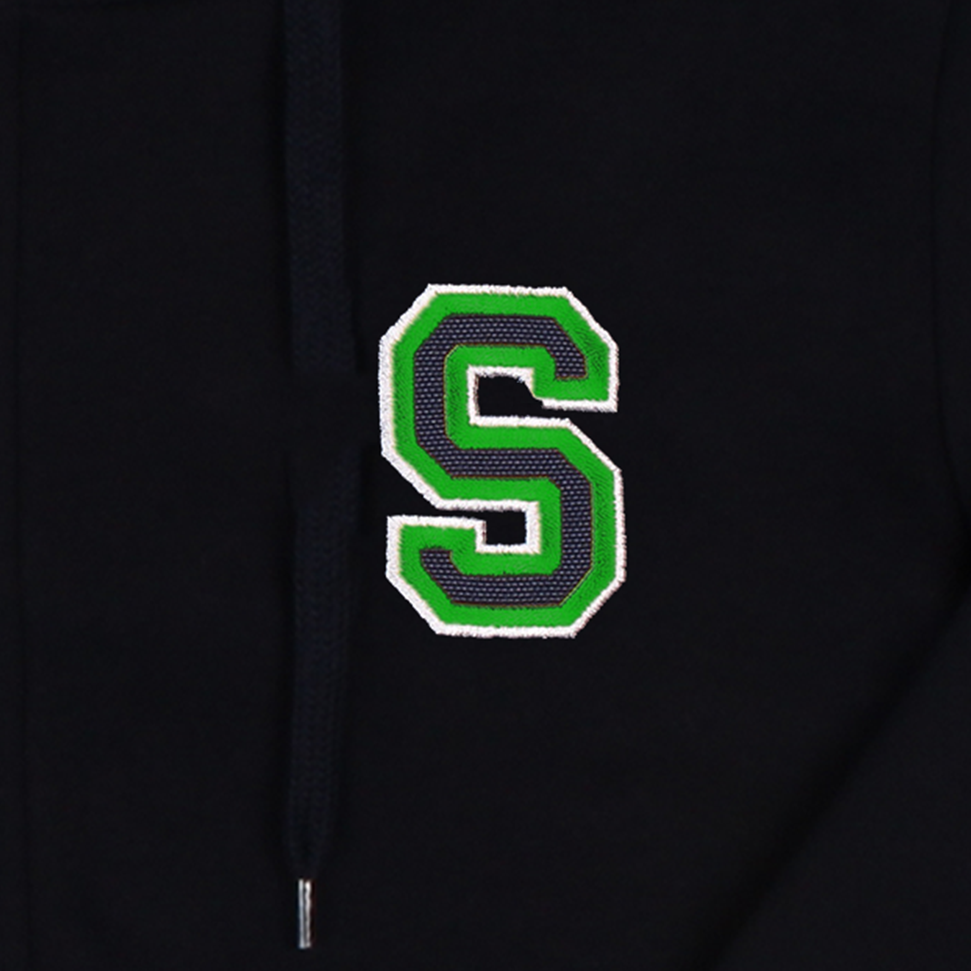 송림고 네이비 기모 후드집업