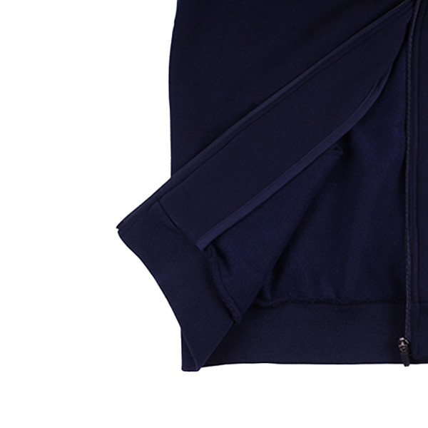 송림고 네이비 기모 후드집업