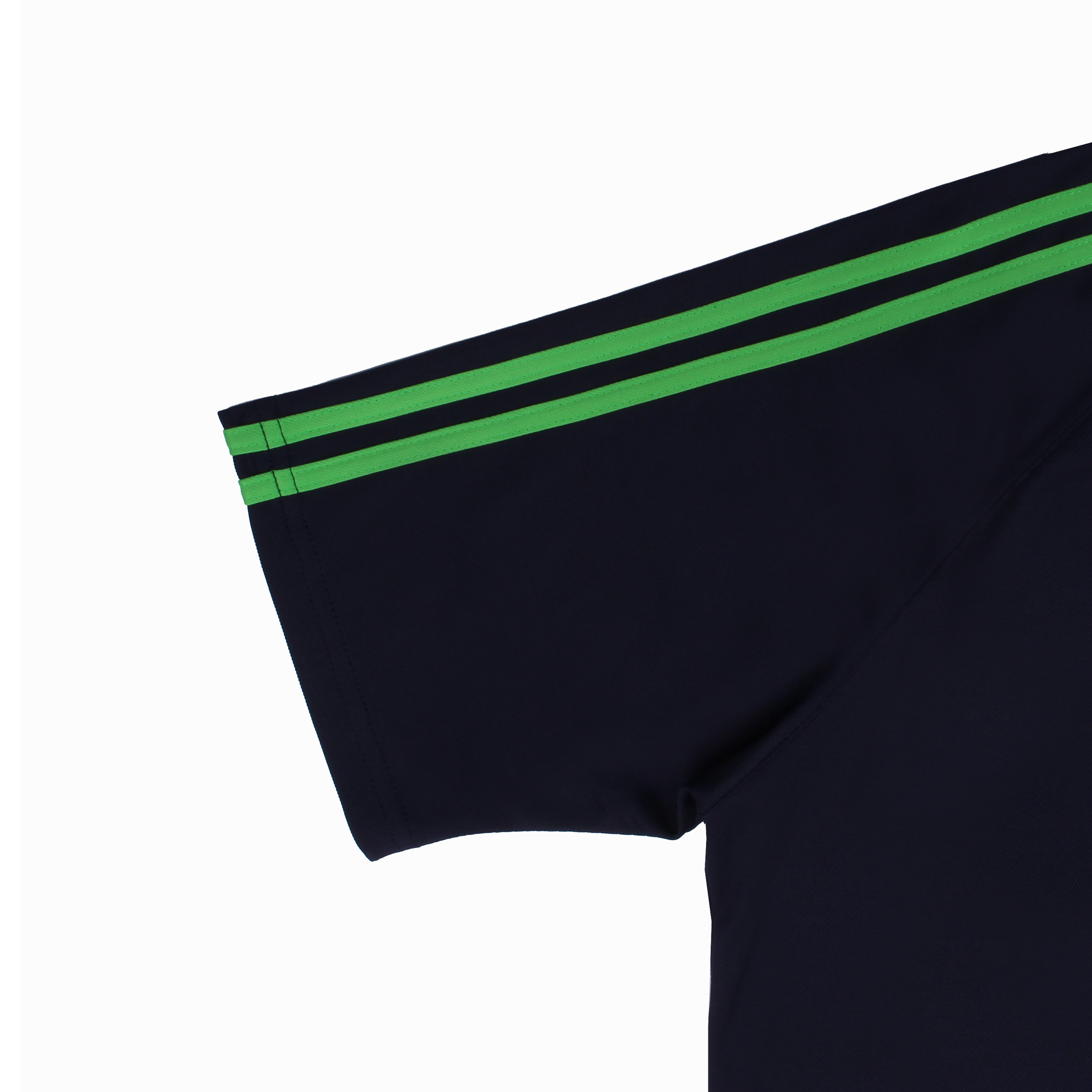 네이비 초록2선 반팔티셔츠