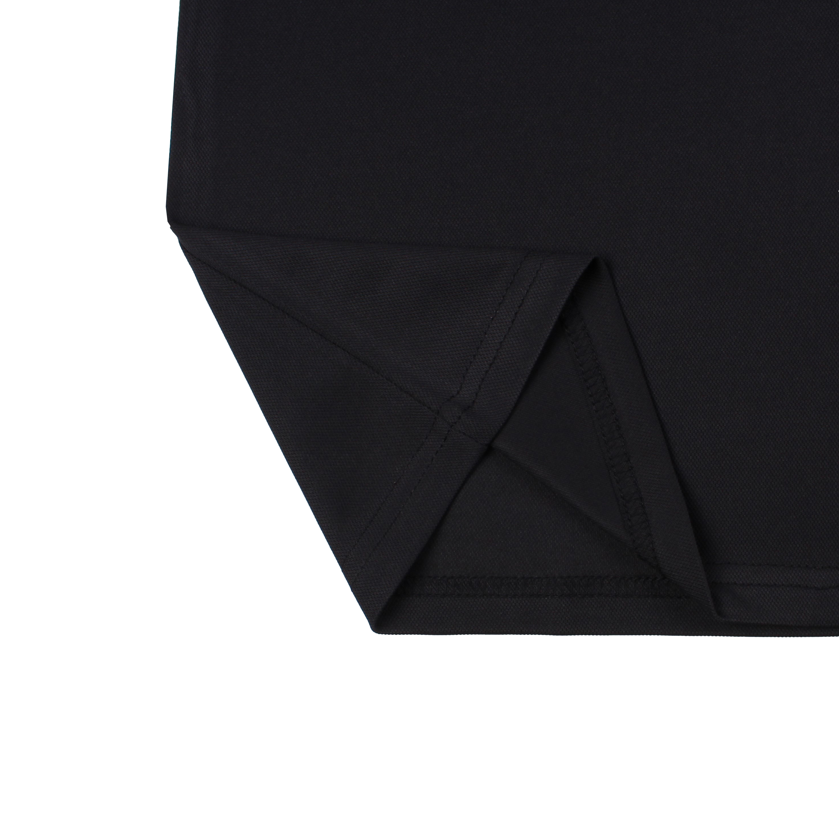 블랙 화이트 원라인 반팔티셔츠