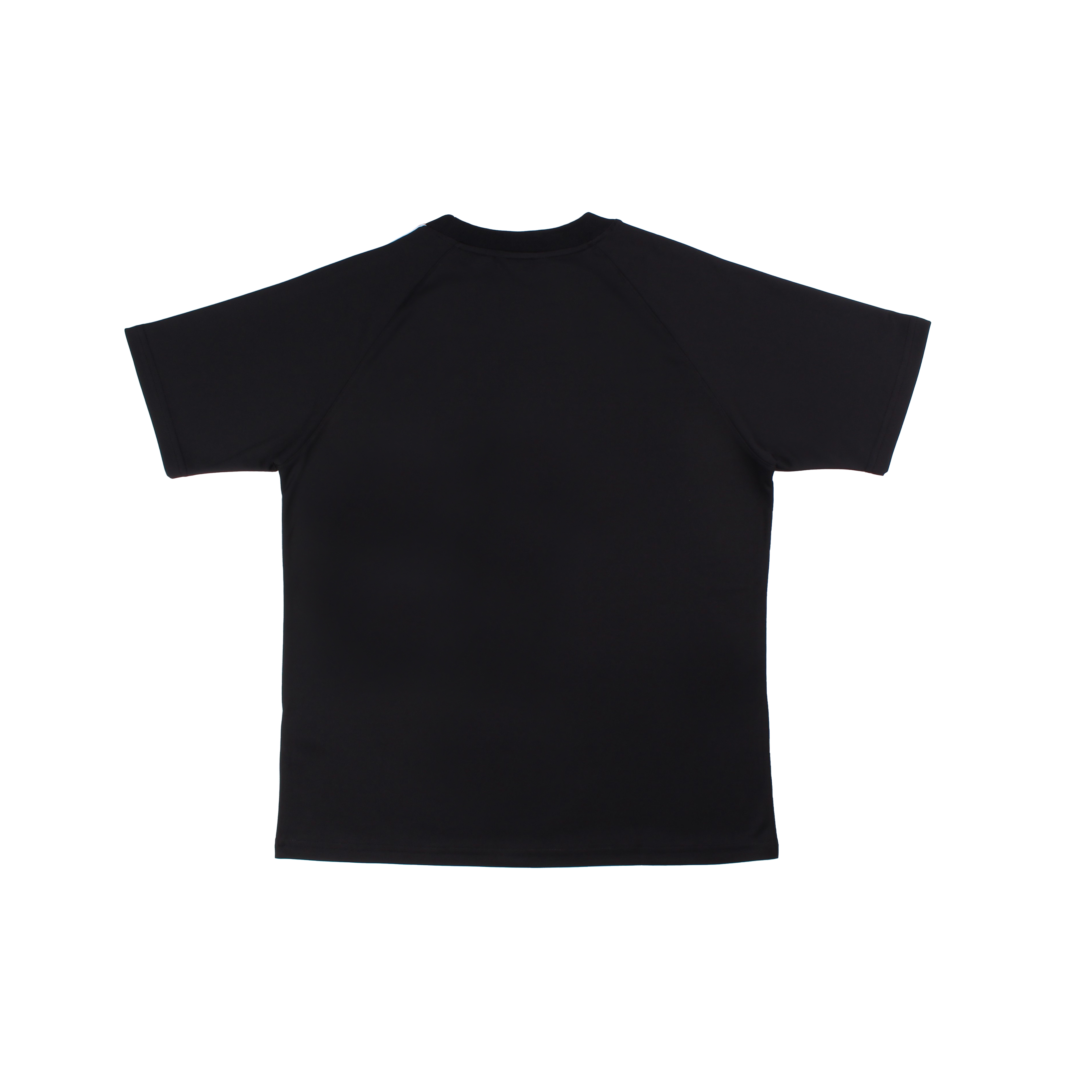 블랙 화이트 원라인 반팔티셔츠