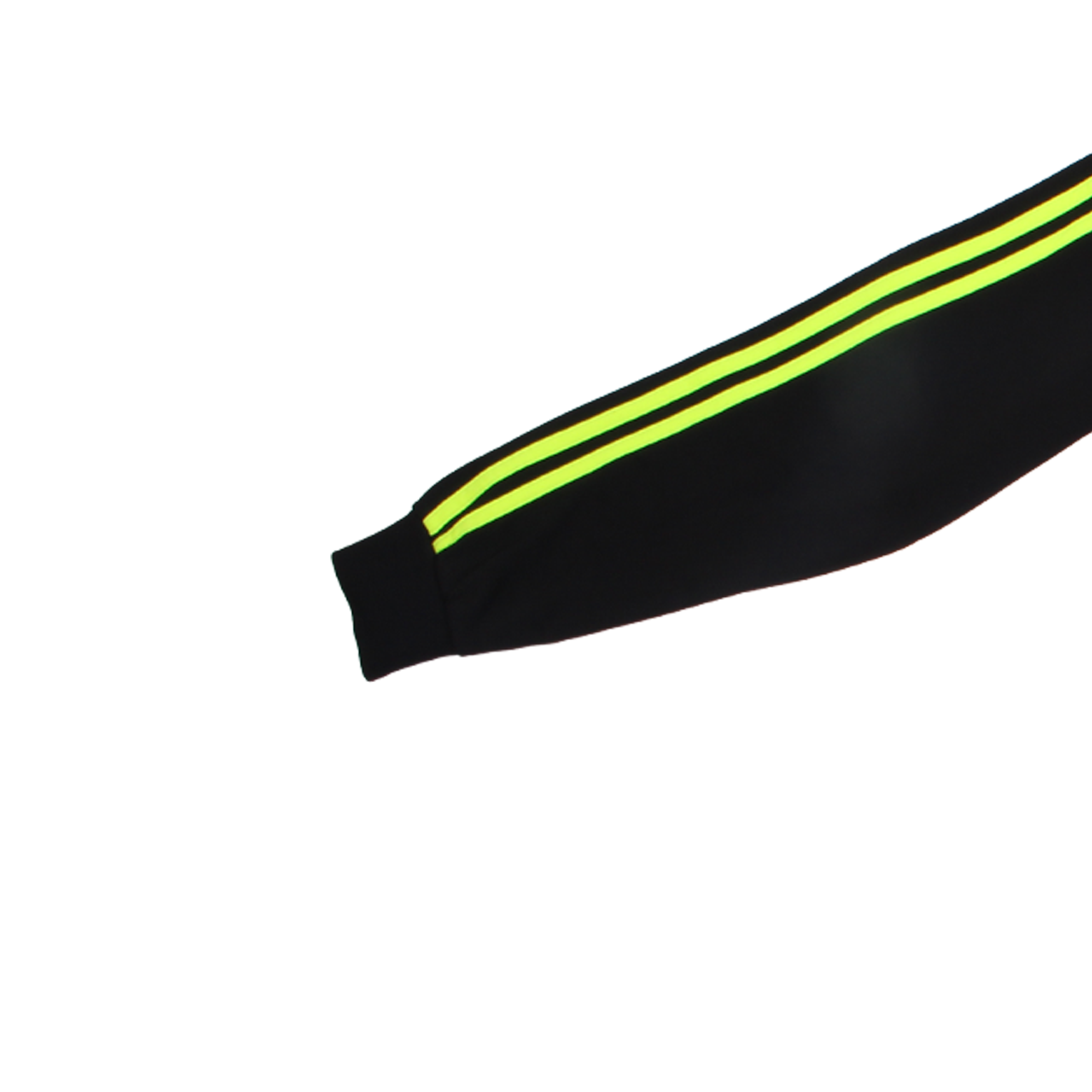 블랙 형광노랑 2선 집업 동복상의