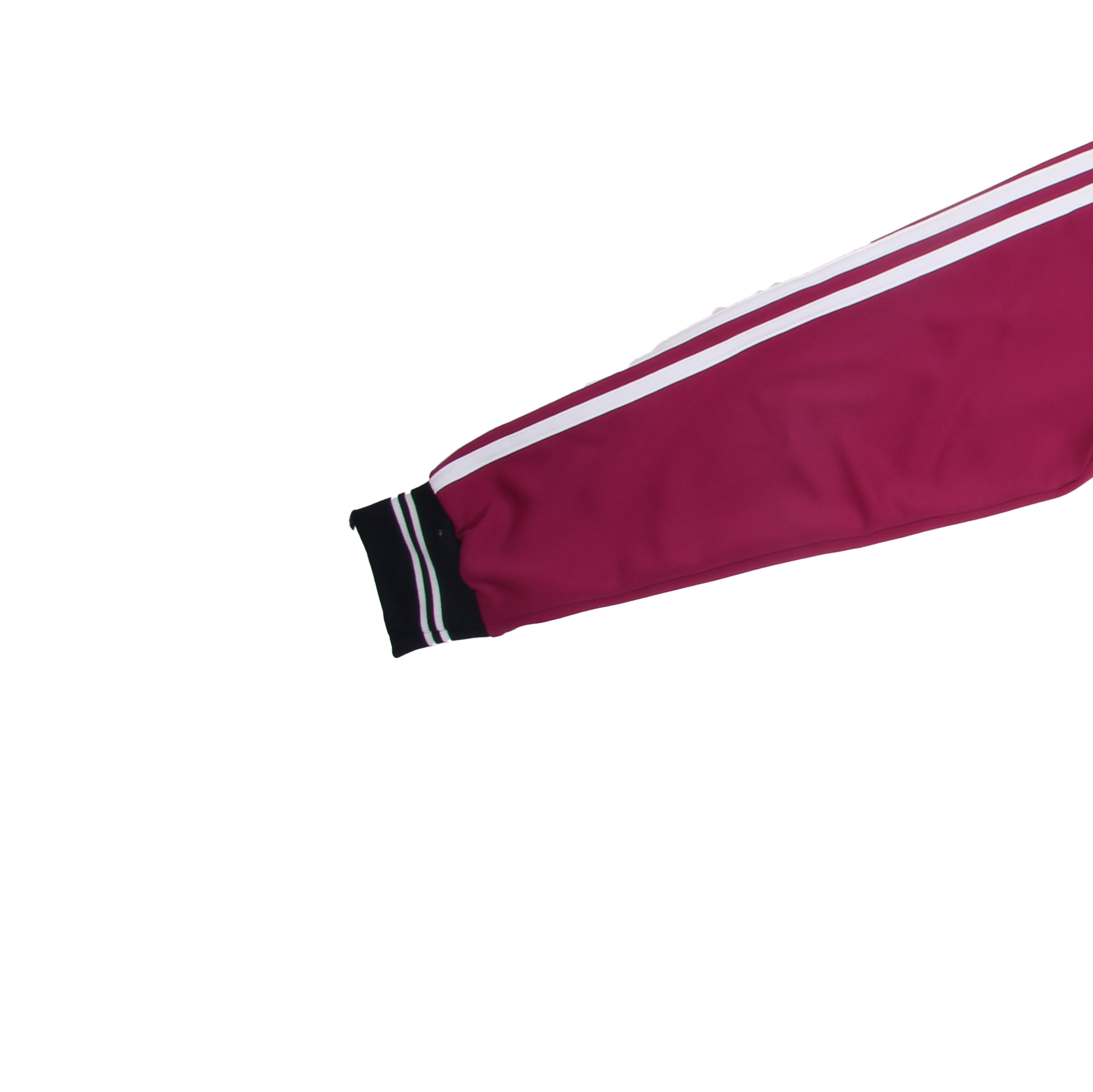 멜란지 자주 2선 집업 동복상의(시보리)