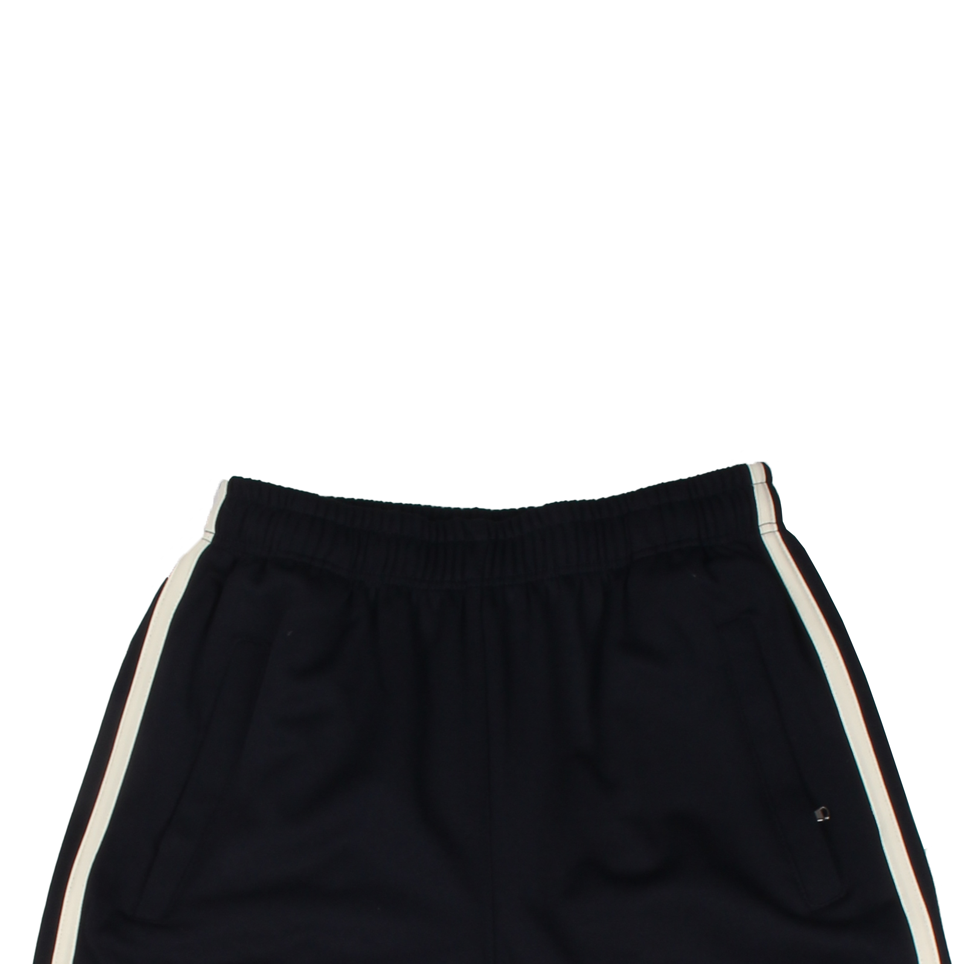 [조거팬츠]네이비 아이보리 2선 시보리 바지