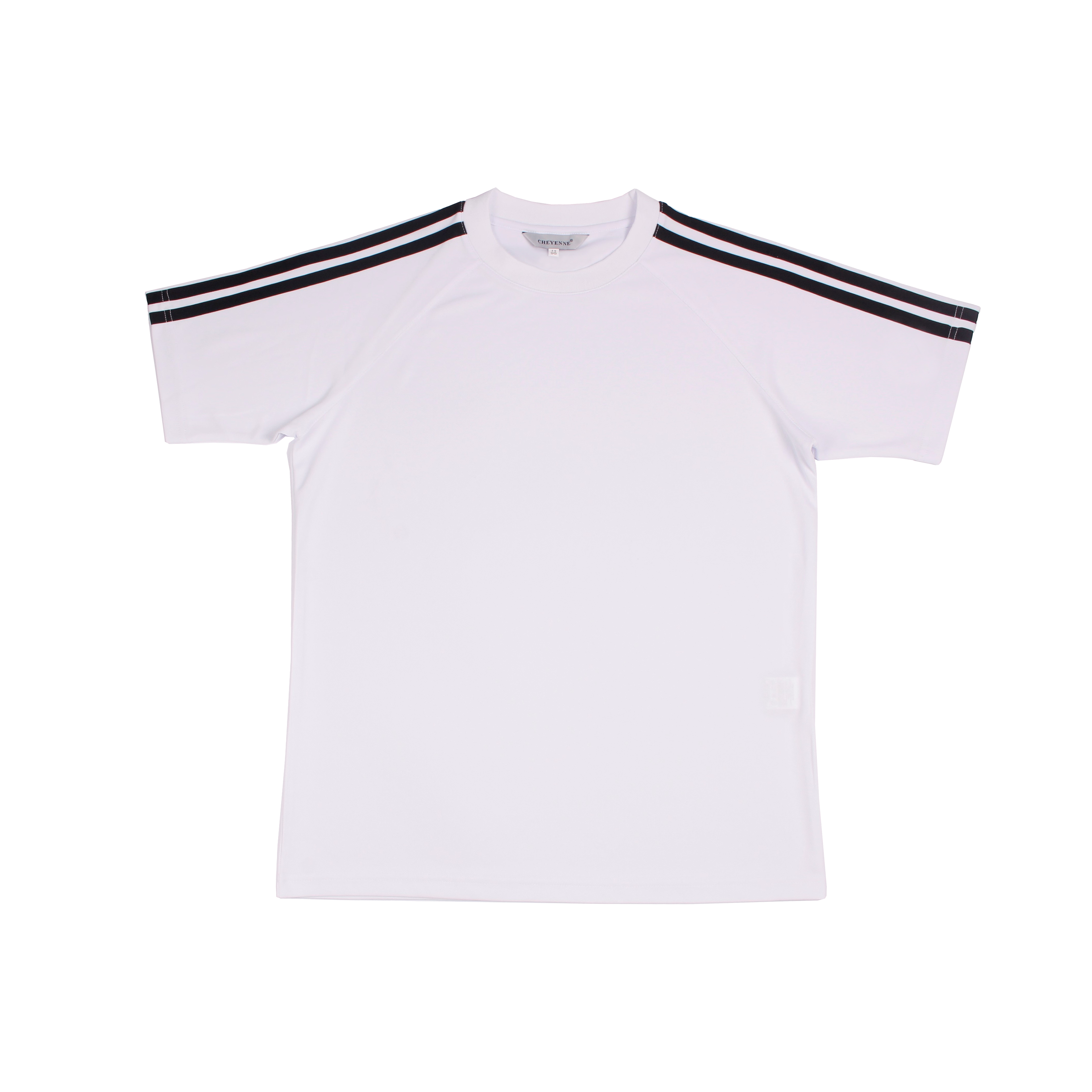 화이트 검정 2선 반팔 긴바지 세트