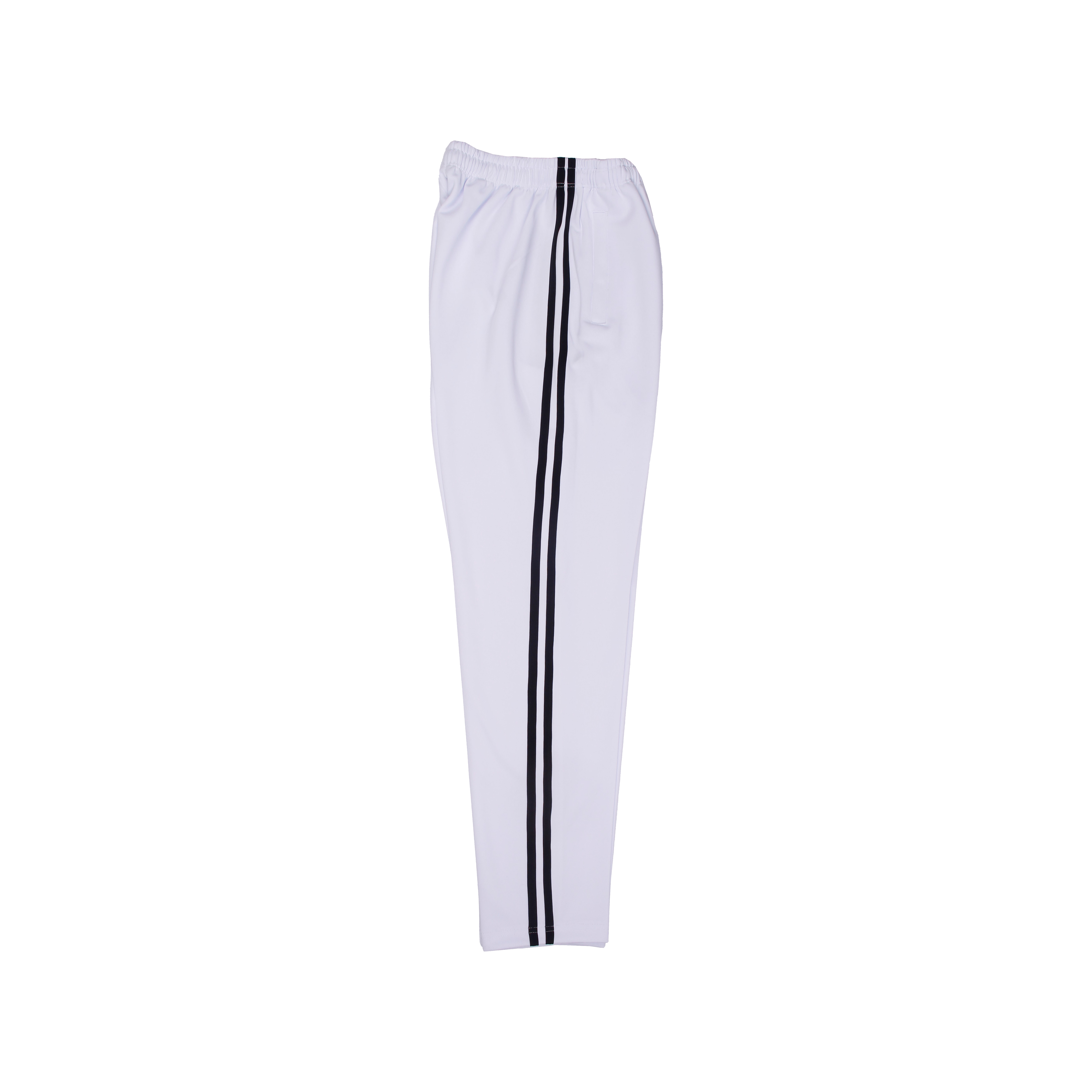 화이트 검정 2선 반팔 긴바지 세트