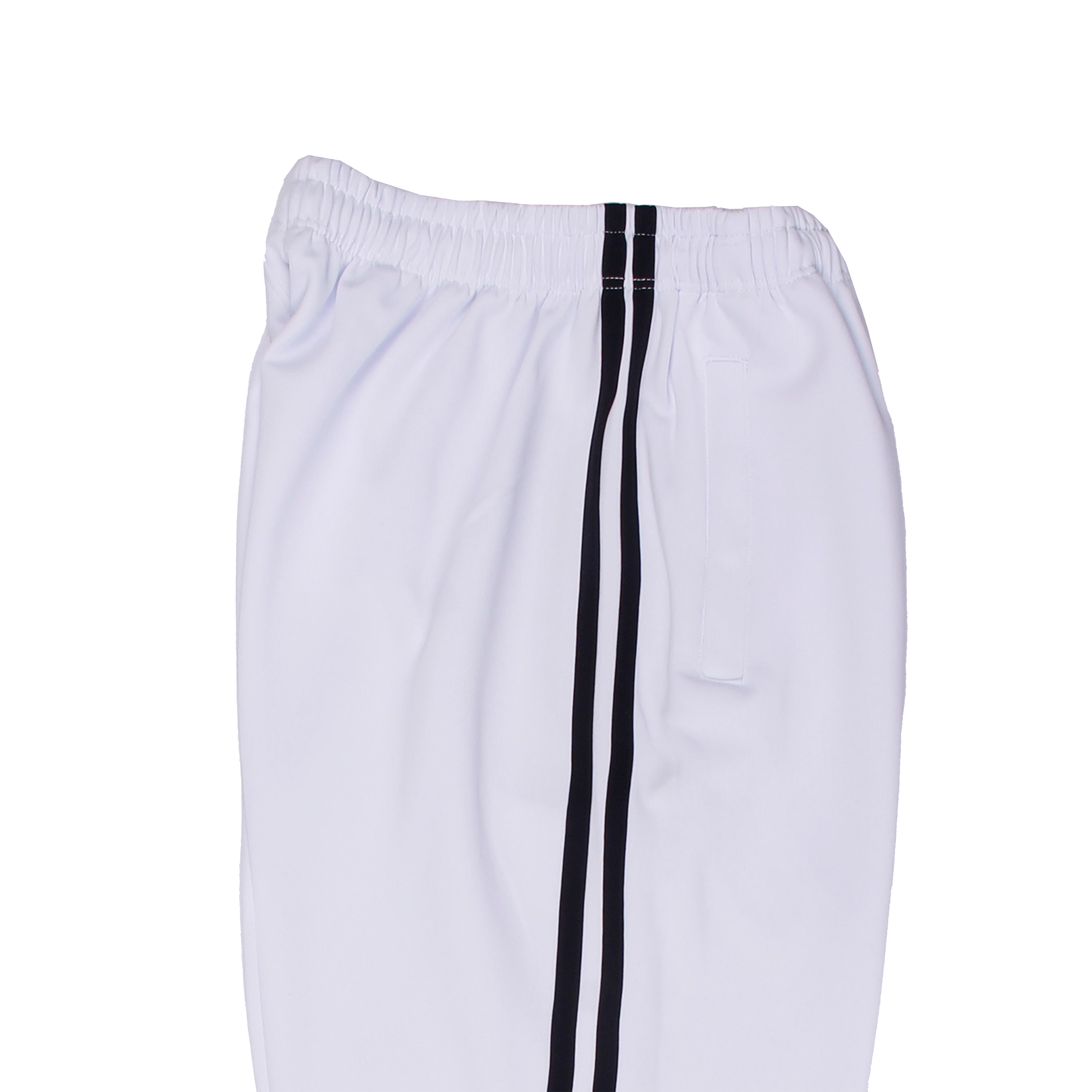 화이트 검정 2선 반팔 긴바지 세트