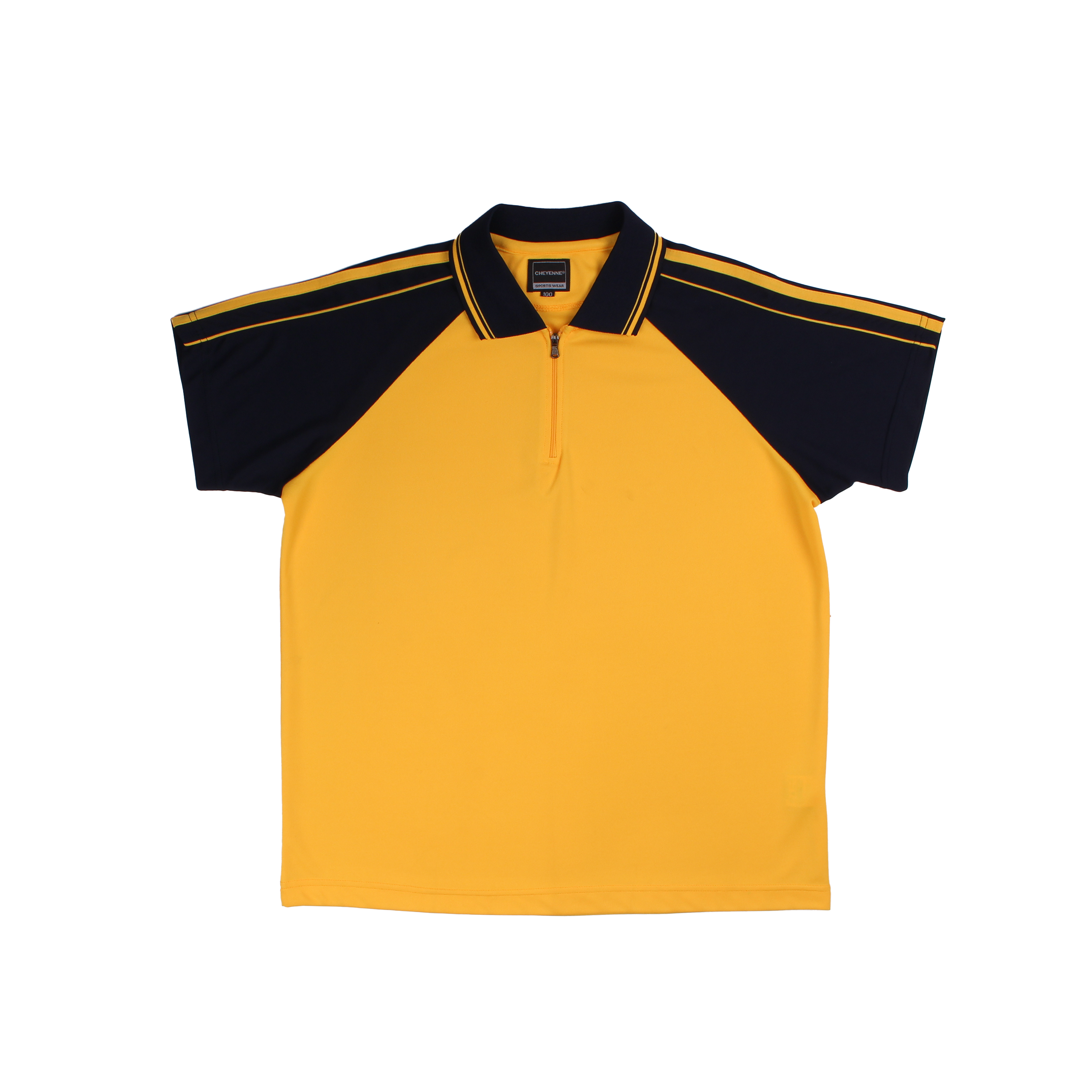 노랑 네이비 원앤원 바디배색 반집업 하복세트