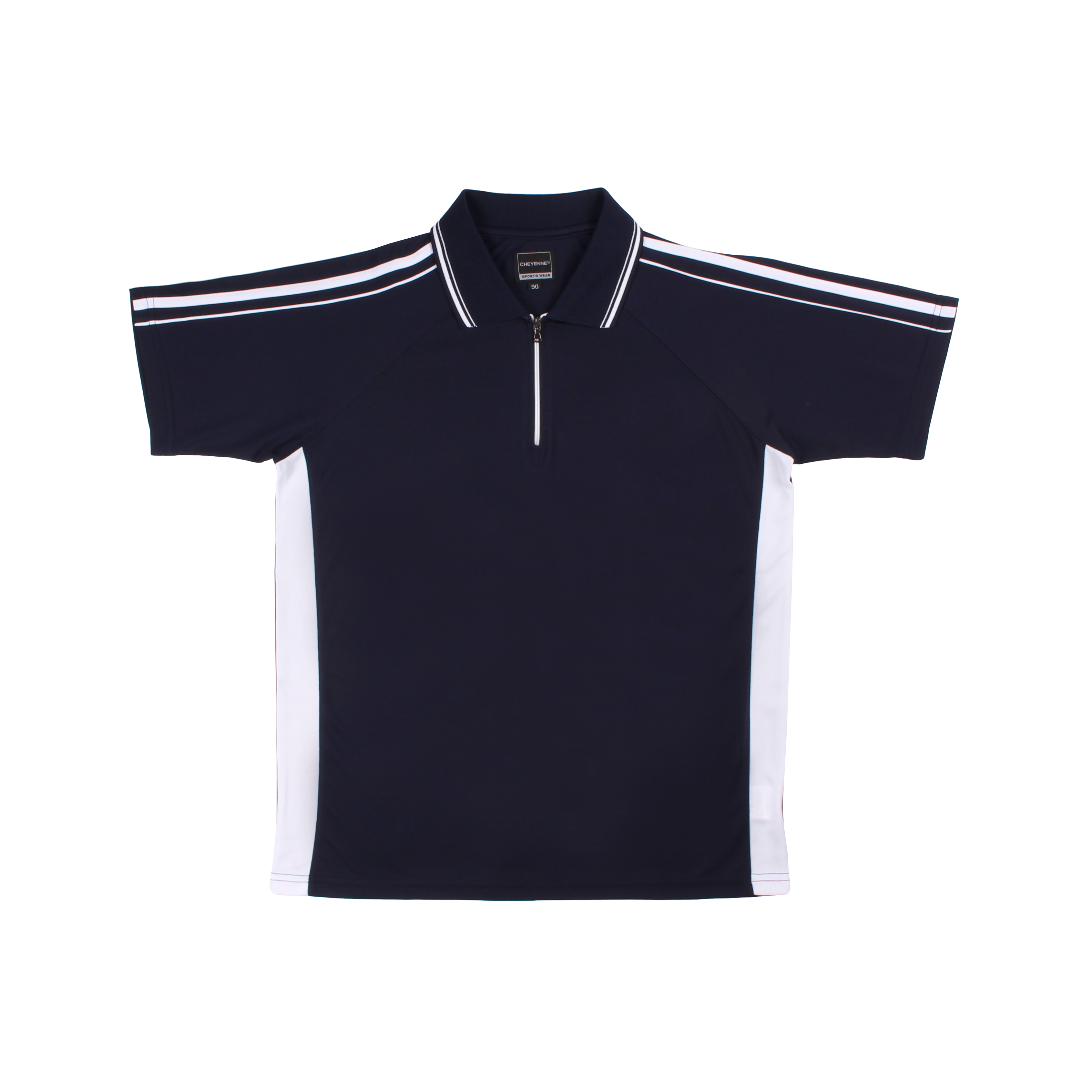 네이비 화이트 원앤원 하이라인 반집업 카라/무릎선 하복세트