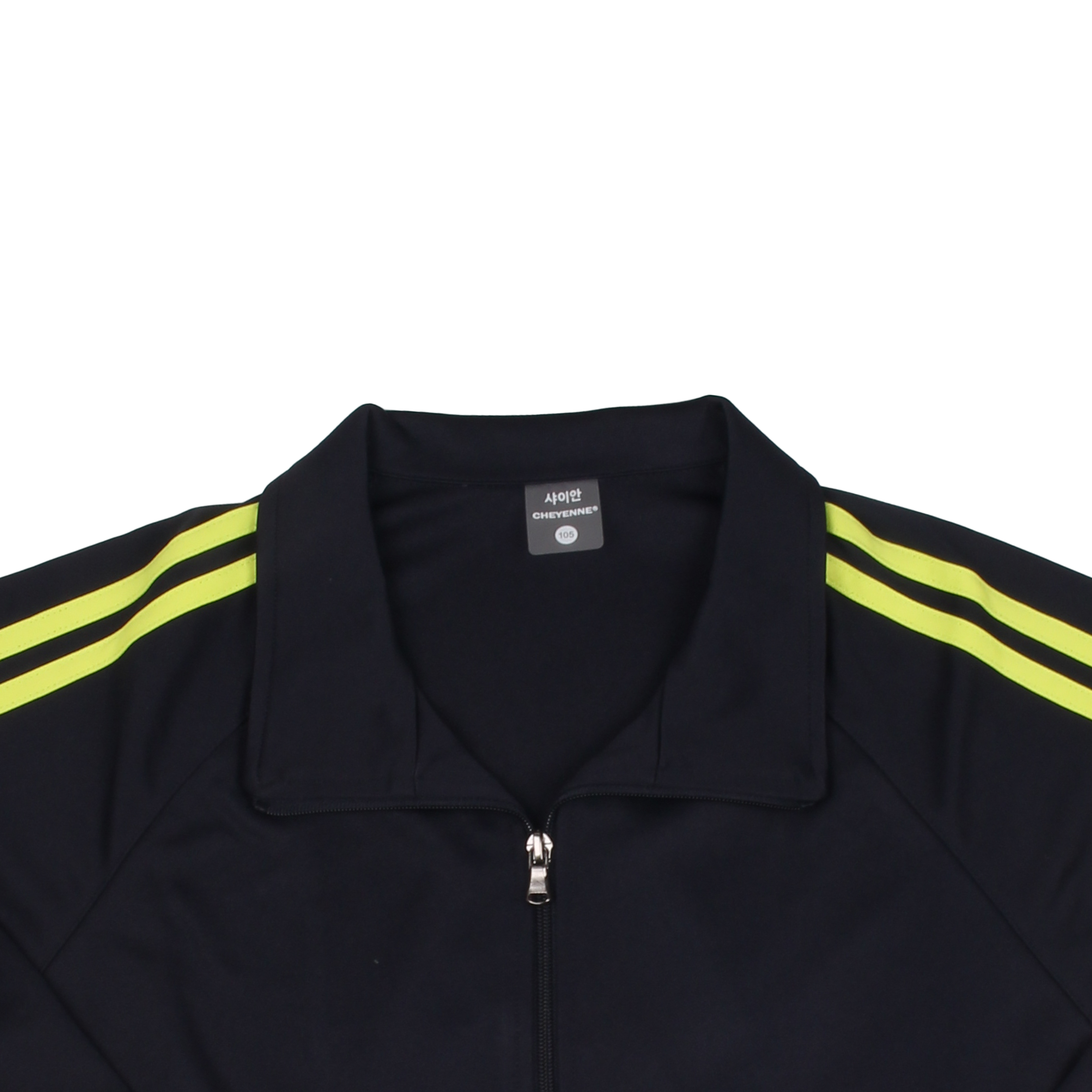 네이비 연두 2선 동복세트