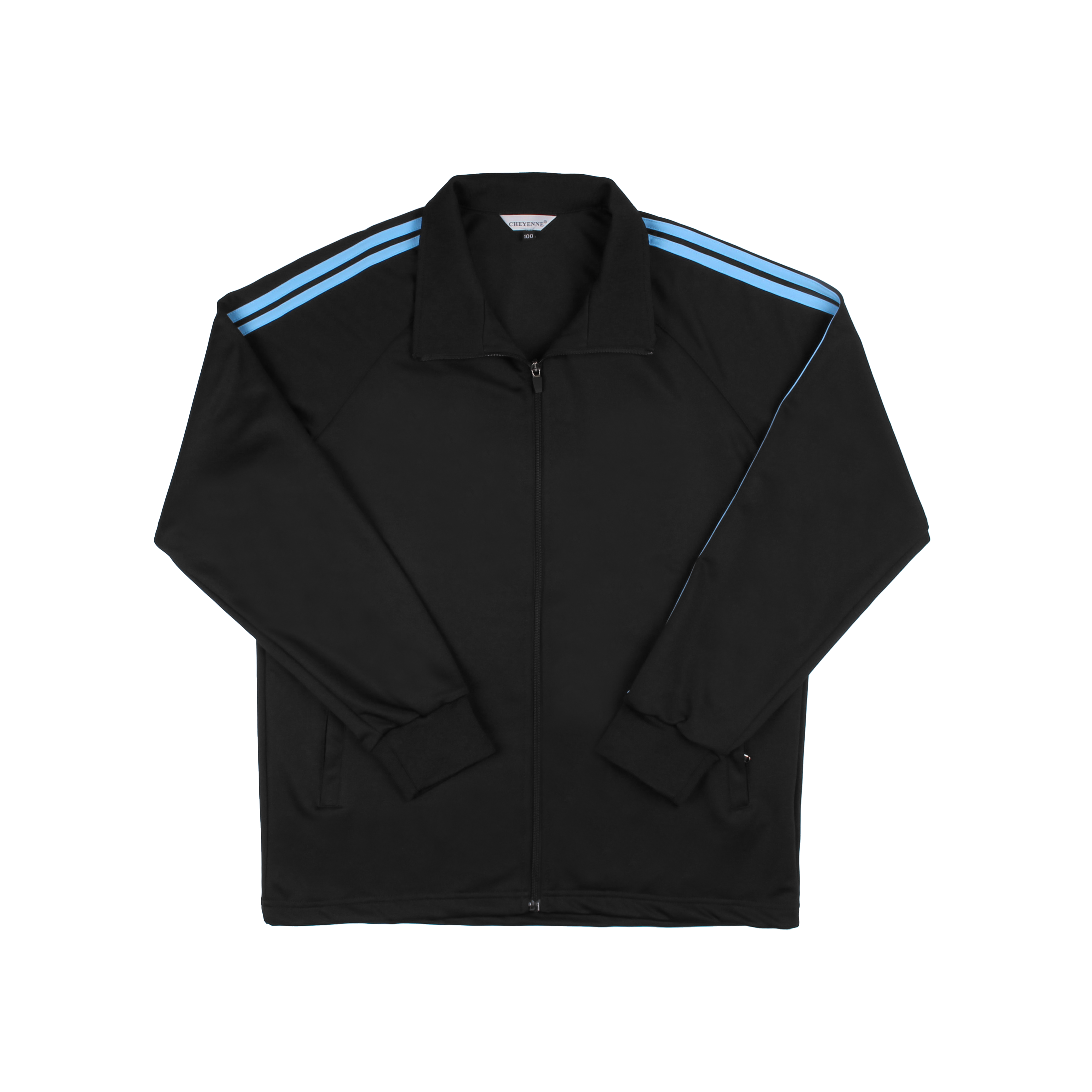 블랙 소라 2선 집업 동복상의