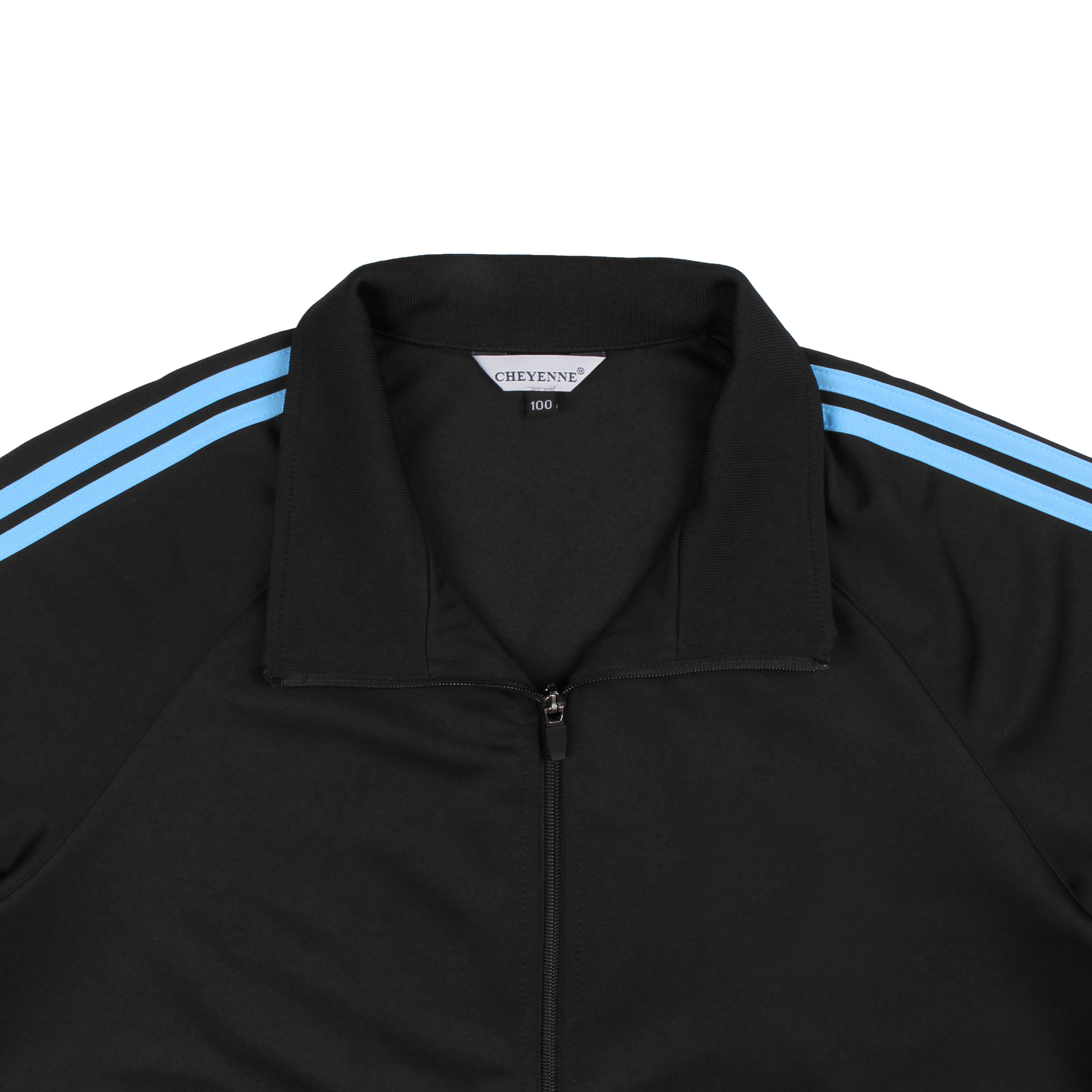 블랙 소라 2선 집업 동복상의