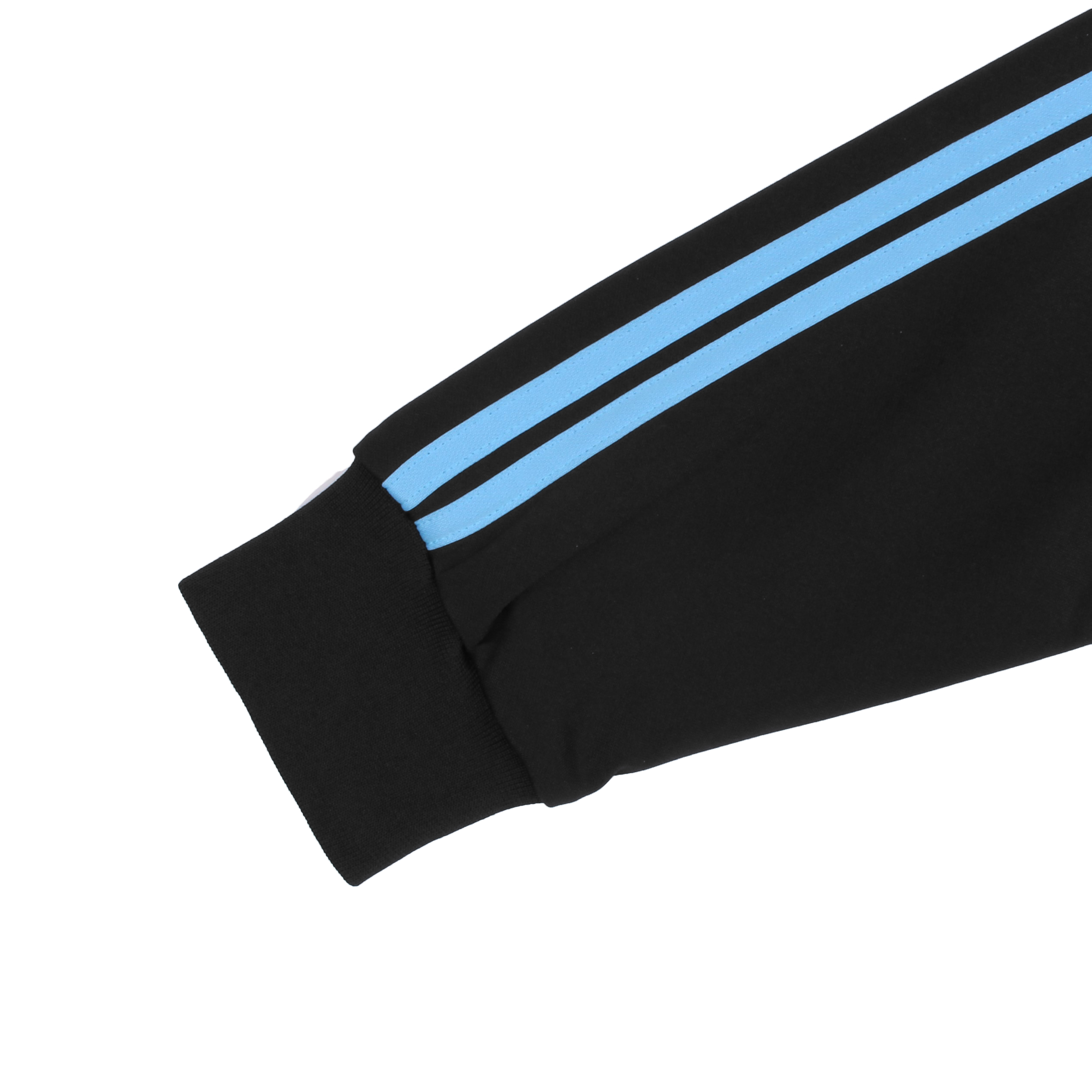 블랙 소라 2선 집업 동복상의