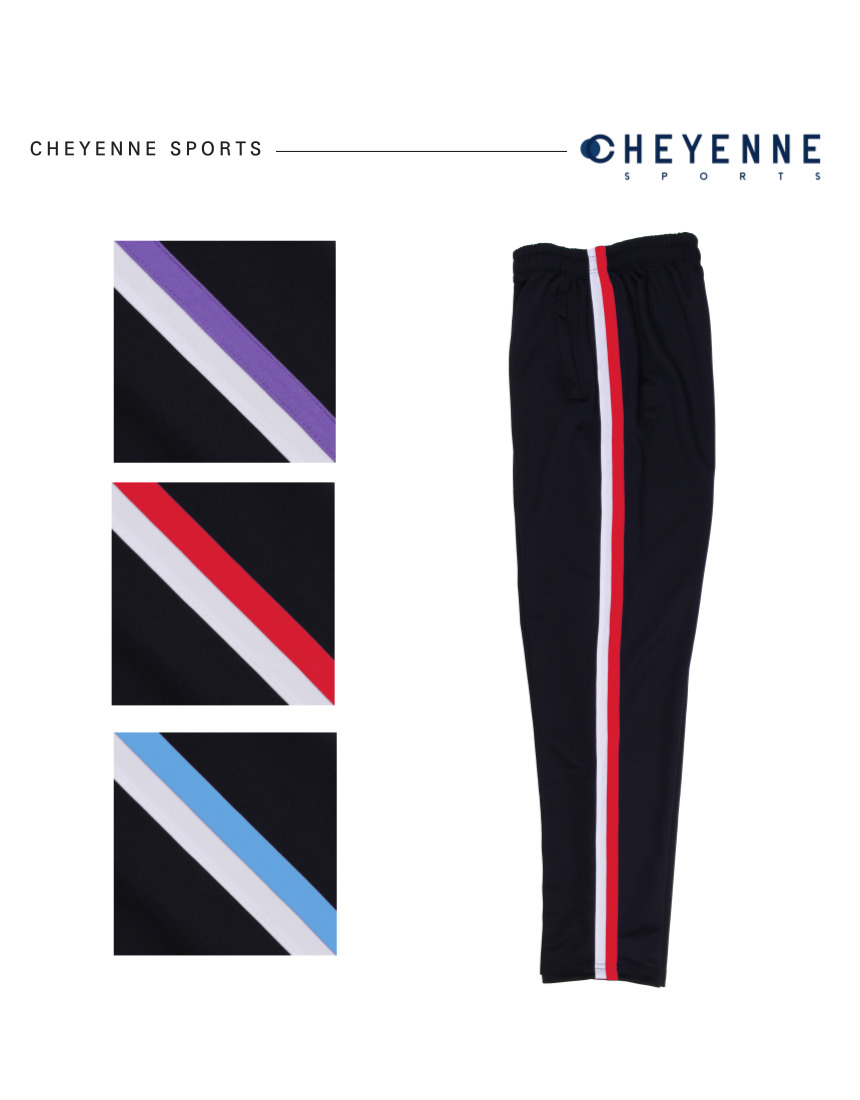 네이비 (화이트) 3.0 와이드선 바지