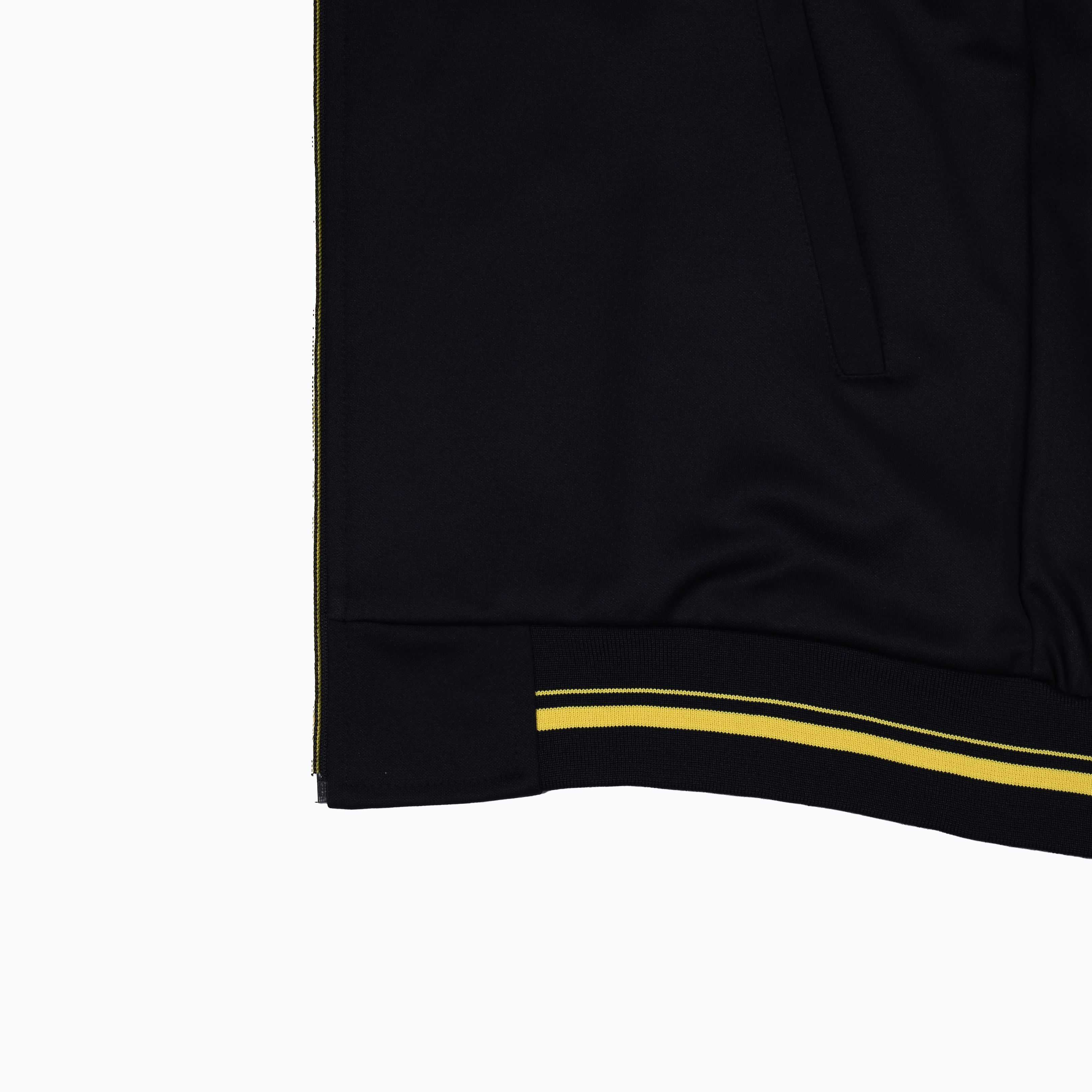 네이비 연노랑 원앤원(양옆 얇은선) 집업 동복상의(시보리)