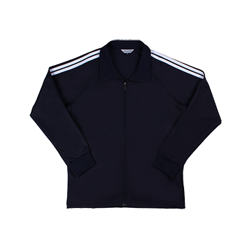 네이비 흰색 2선 기모 동복세트