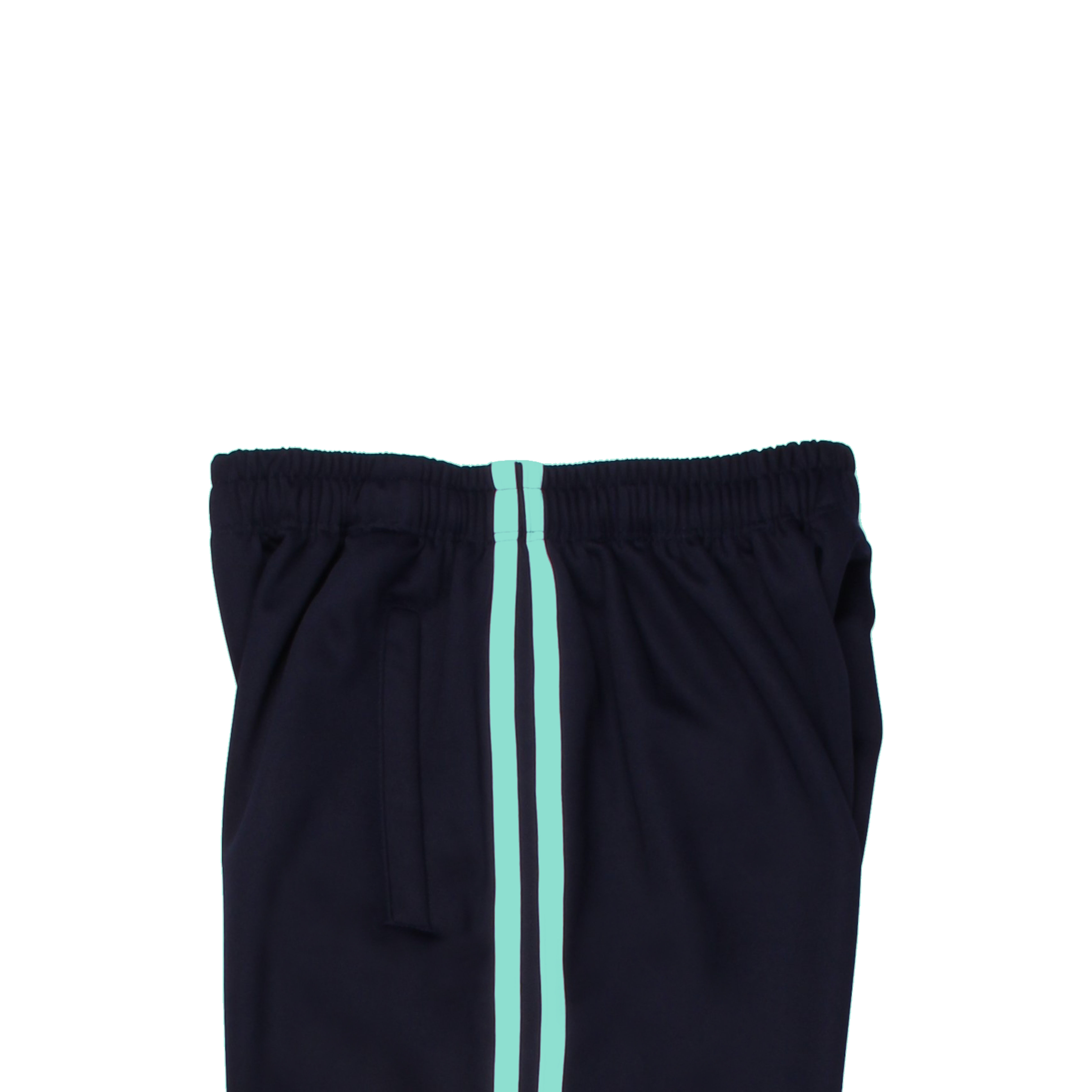 [기모] 네이비 민트2선 기모바지