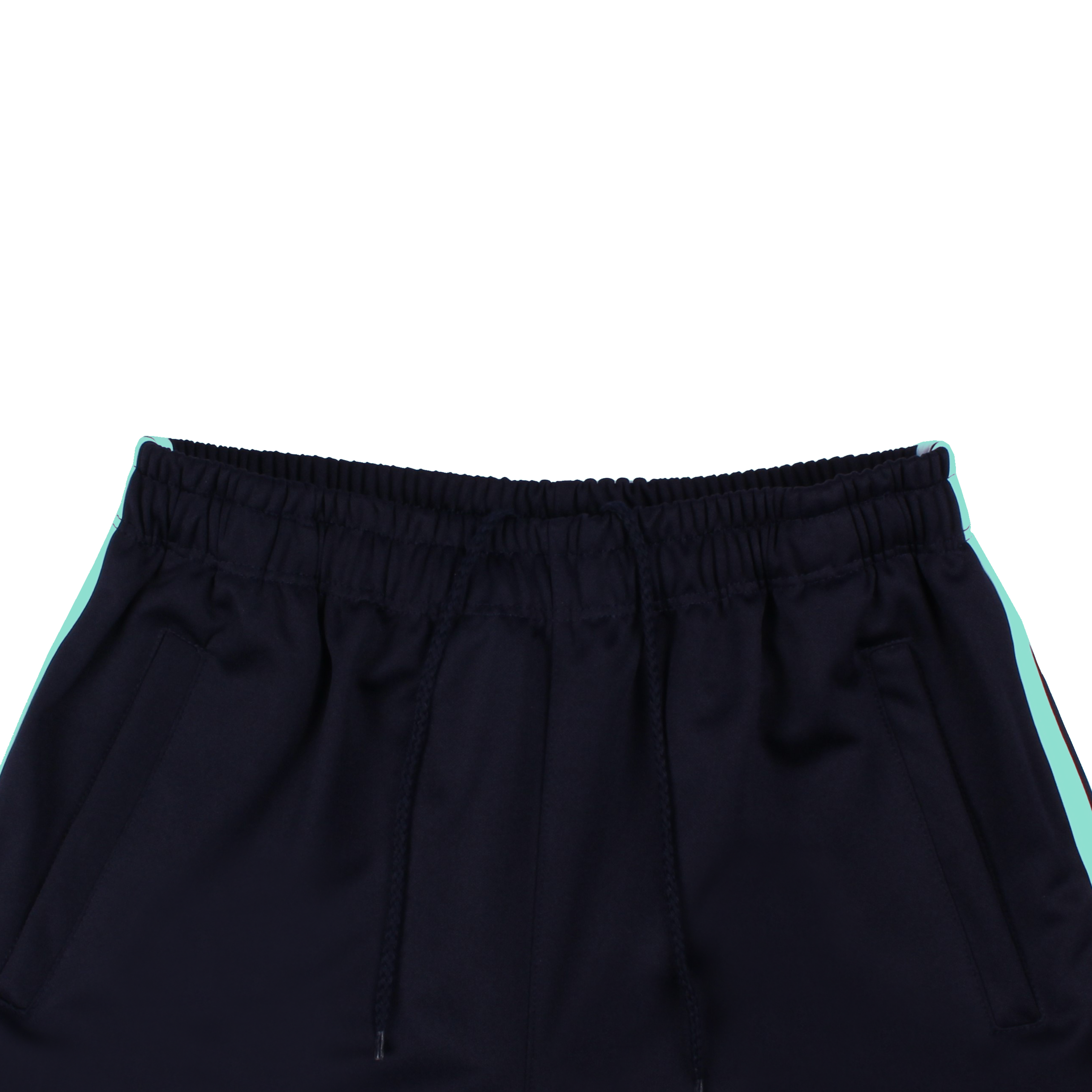 [기모] 네이비 민트2선 기모바지