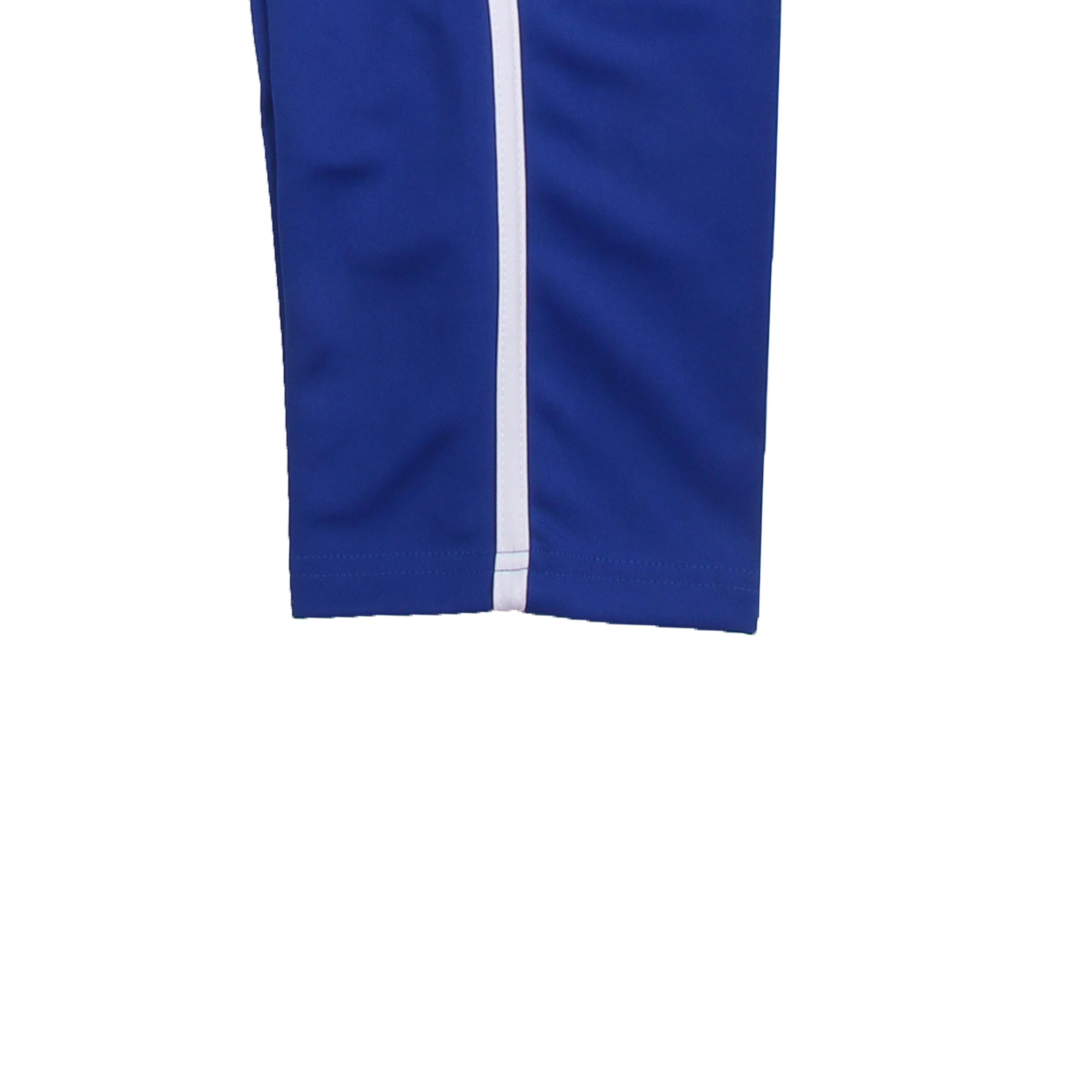 청색 화이트 원라인 바지