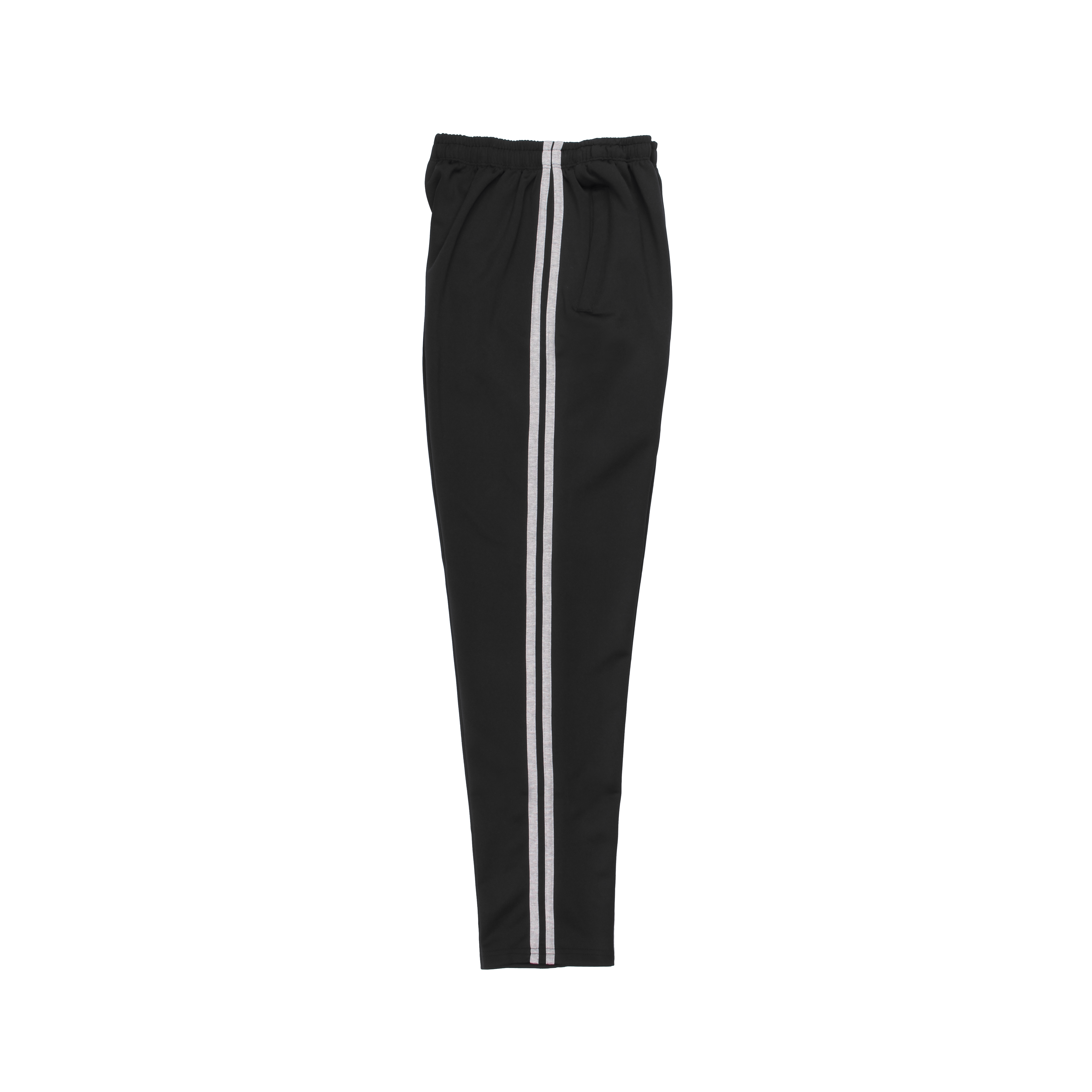 블랙 멜란지 2선 바지